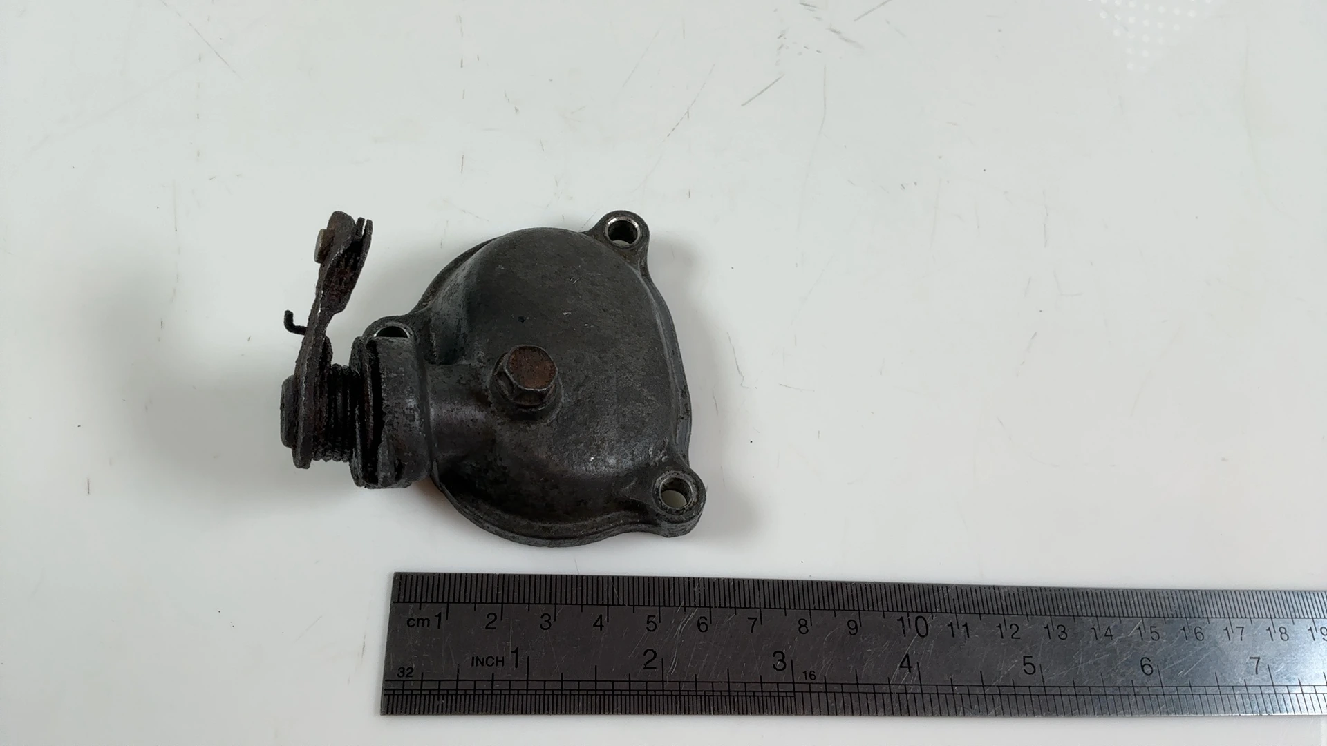 Yamaha XT250 3Y3 250cc Cylinder Head Side Cover 3 1980-1983 OEM 3Y1-11187-00-00 - Image 5