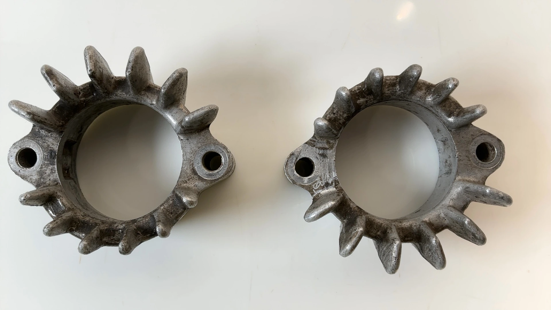 Honda CM400 Twin Hawk CM400T Exhaust Pipe Flange Clamps 1979-1981 18231-413-010