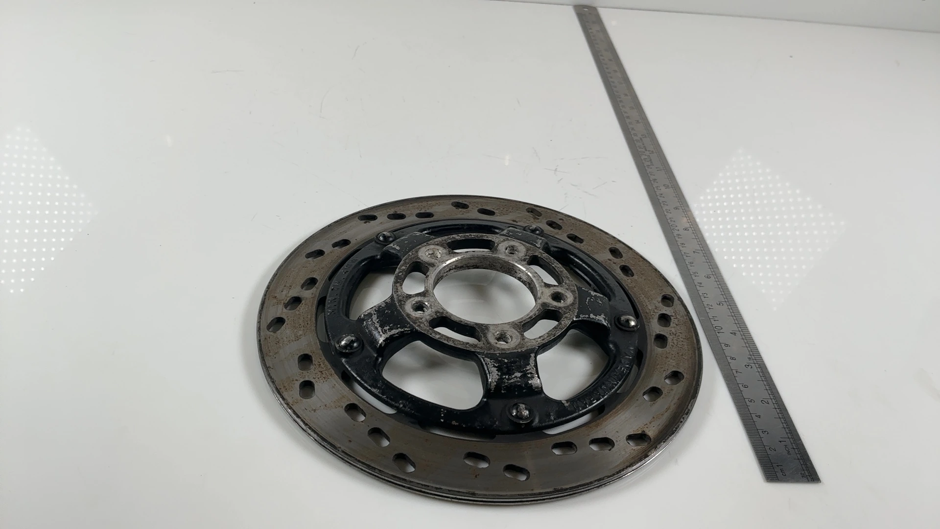 Suzuki RG250 Gamma GJ21B 250cc Front Brake Disc Rotor 1983-1987 OEM 59210-20A00 - Image 3