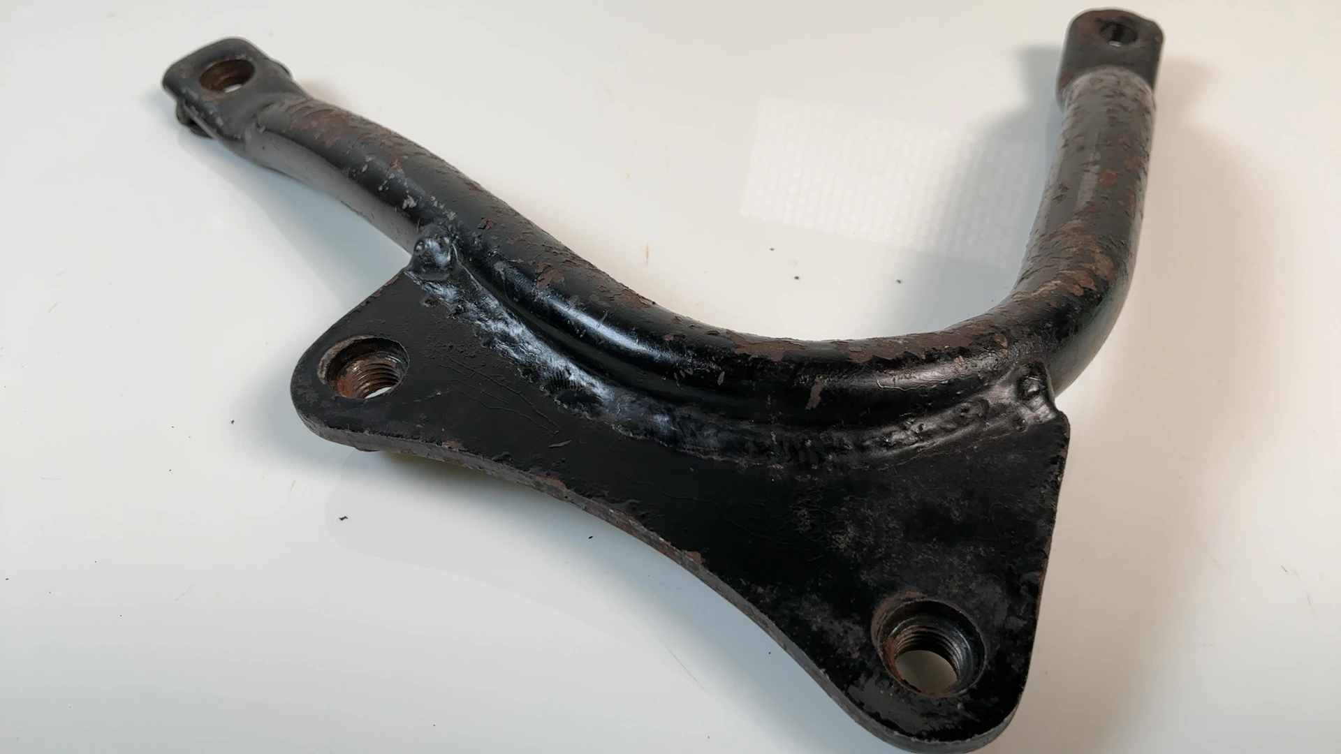 Honda CD125T CD125 125cc Muffler Stay Left Bracket 1977-2002 OEM 50646-402-000ZA - Image 4
