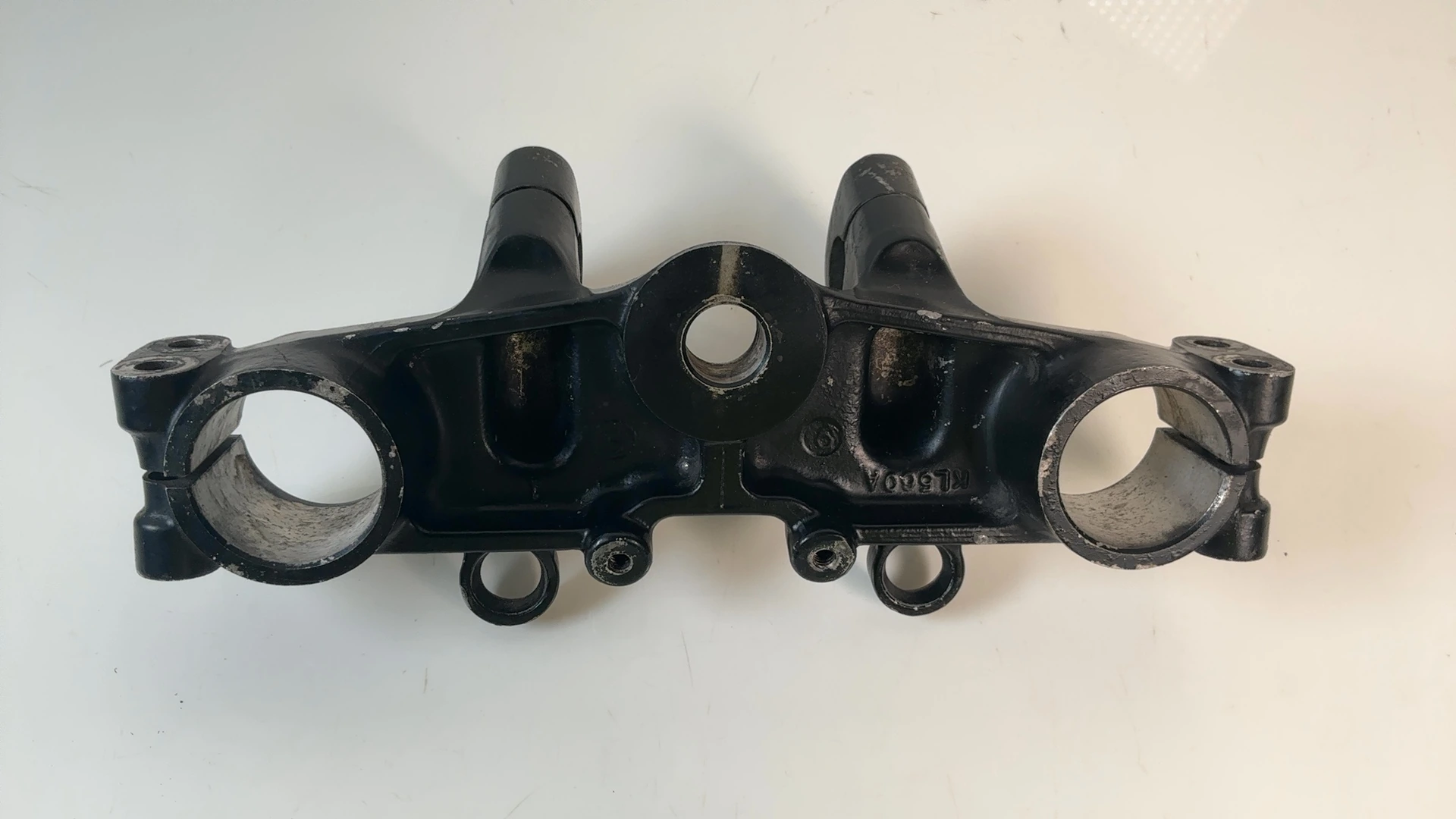 Kawasaki KLR650 KL650A Upper Triple Tree Clamp Yoke 1987-2007 OEM 44039-1160 - Image 2
