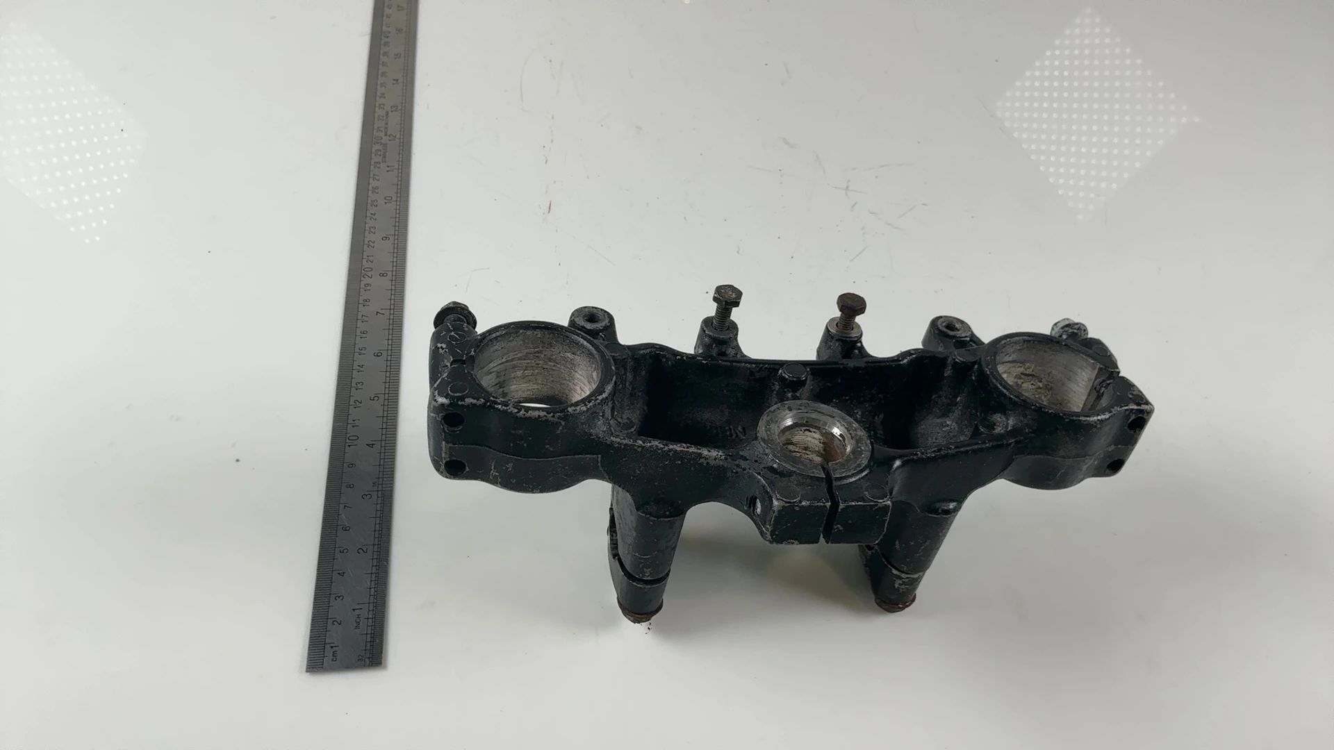Yamaha DT125R 4BL 125cc Upper Triple Tree Fork Clamp Yoke 1991-98 3BN-23435-00 - Image 4