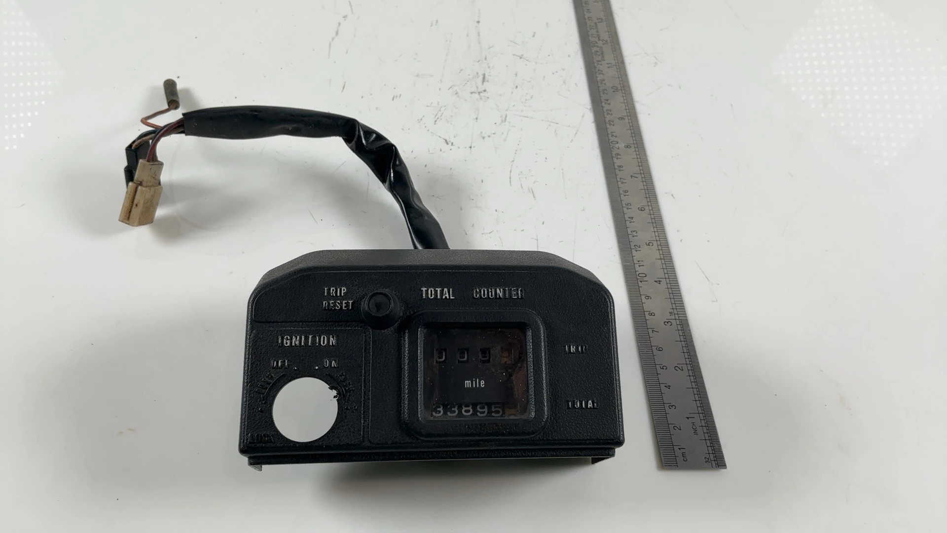 Kawasaki Spectre KZ1100 D1 1100cc Odometer Trip Counter 1981 1982 OEM 28011-1014 - Image 3