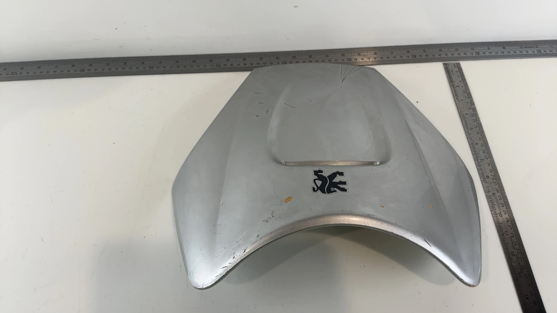 Peugeot Vivacity 3 50 CC Front Upper Trim Fairing Panel 2008-19 OEM 11740316 00 - Image 3