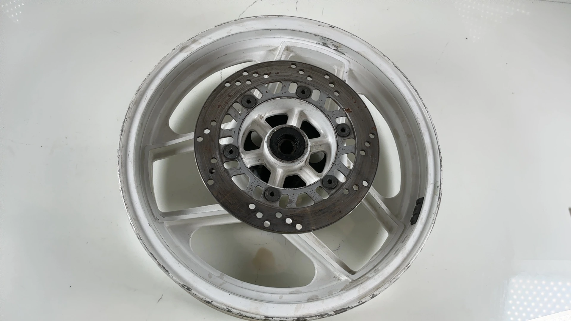 Kawasaki Ninja 600R ZX600C 600cc Rear Wheel Rim 1988-1997 OEM 41073-1323-X4 - Image 8