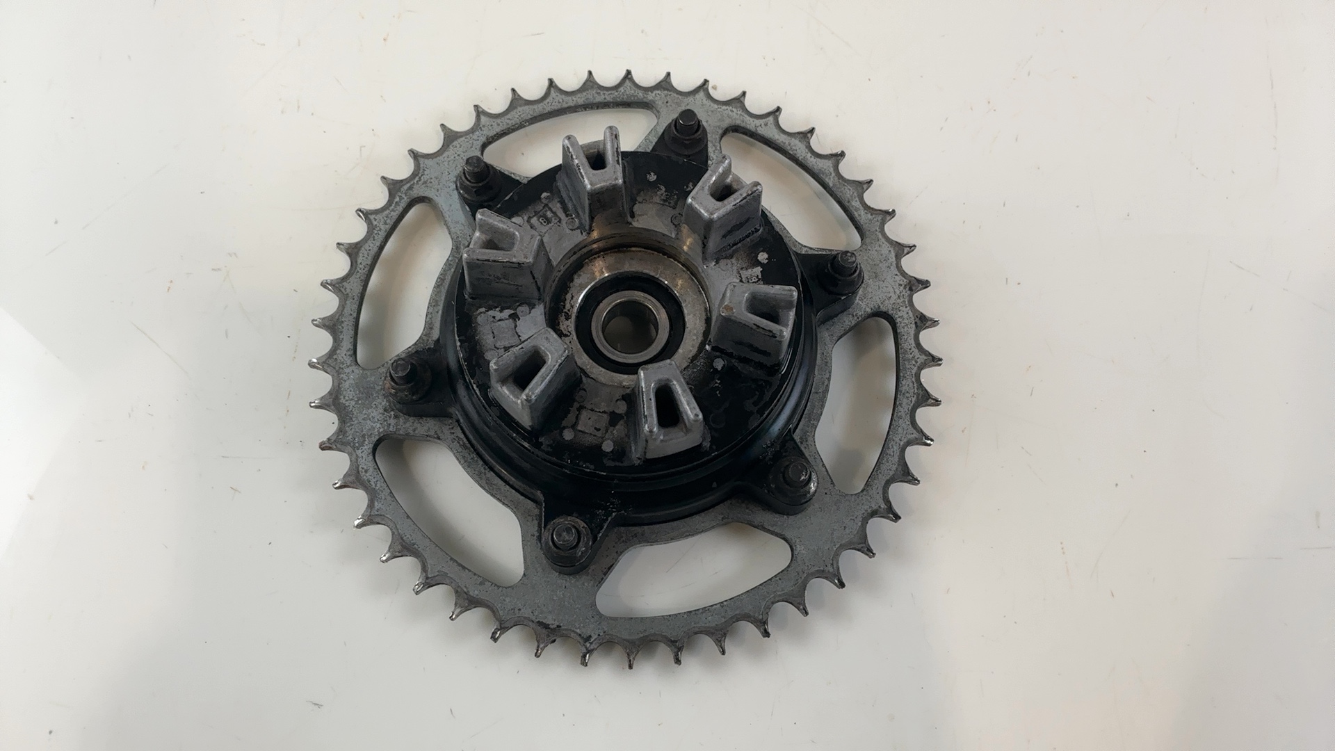 Honda XL600R PD03 600cc Rear Sprocket Hub Carrier 1984 1985 OEM 42610-MG2-000 - Image 3