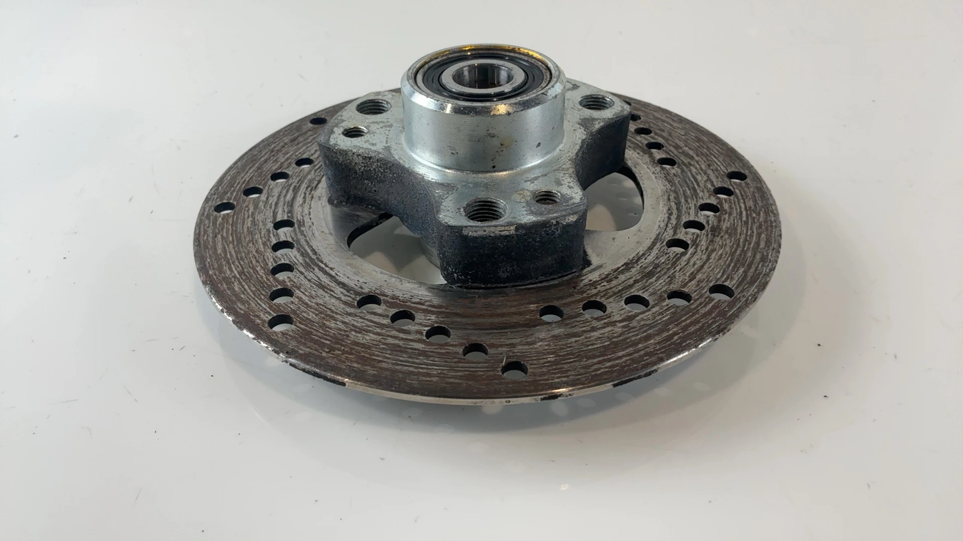 Peugeot Speedfight 2 100 Front Brake Disc Hub Assembly 2009 2010 OEM 736290 - Image 2