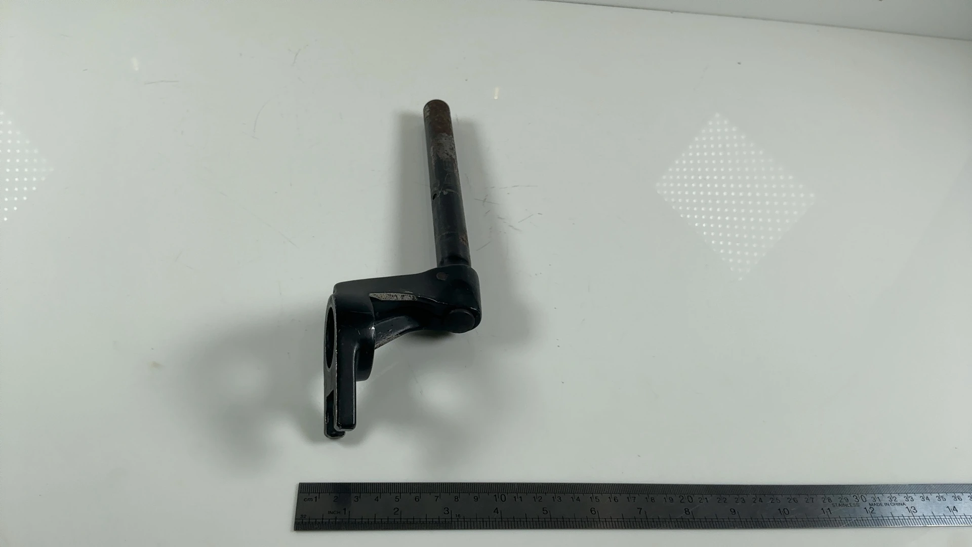 Kawasaki GT550 KZ550G 550cc Right Clip On Handlebar 1987 1988 OEM 46003-1118 - Image 5