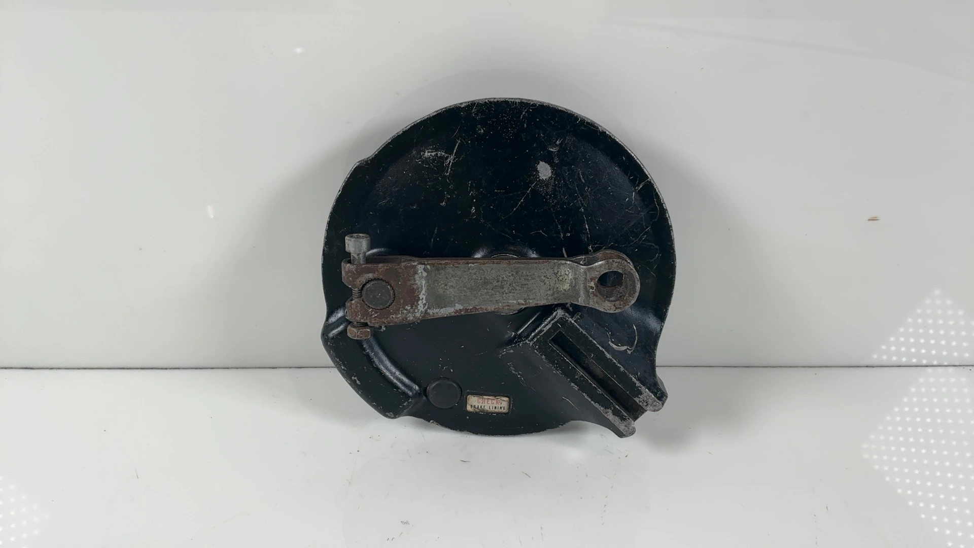 Yamaha DT175 DT 175 175cc Rear Brake Plate Panel 1977 1978 OEM 1W2-25321-00-98 - Image 1
