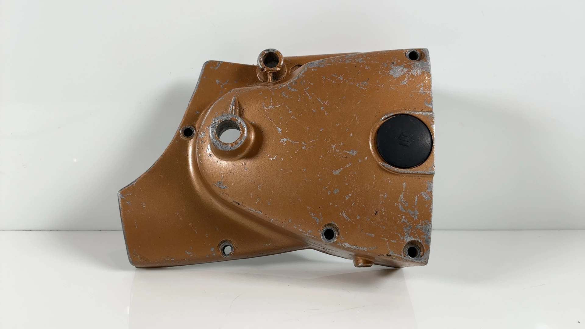 Suzuki Titan T500 500 CC Engine Sprocket Cover 1971 1972 OEM 11361-15601 - Image 12