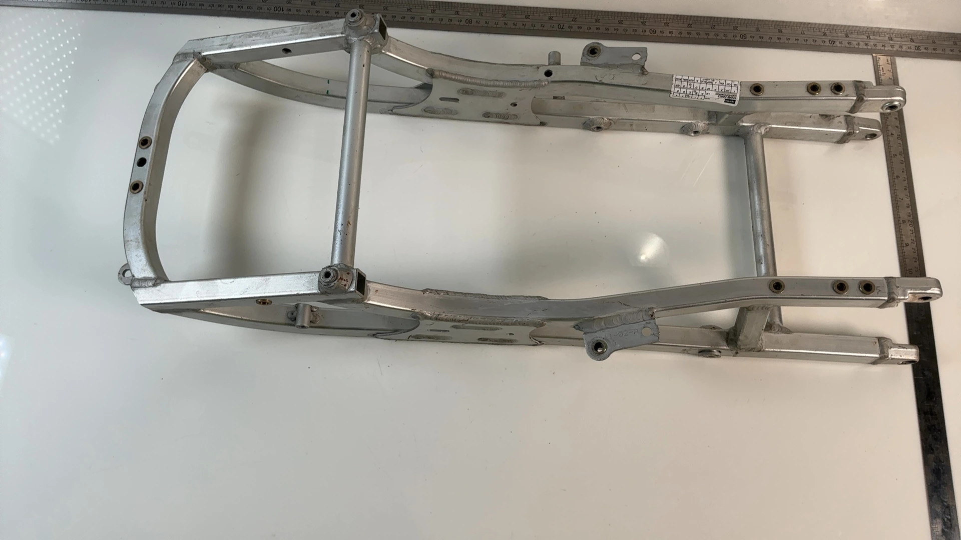 Aprilia RSV Mille RP 1000 Rear Subframe 1998-2003 OEM AP8146457 - Image 3