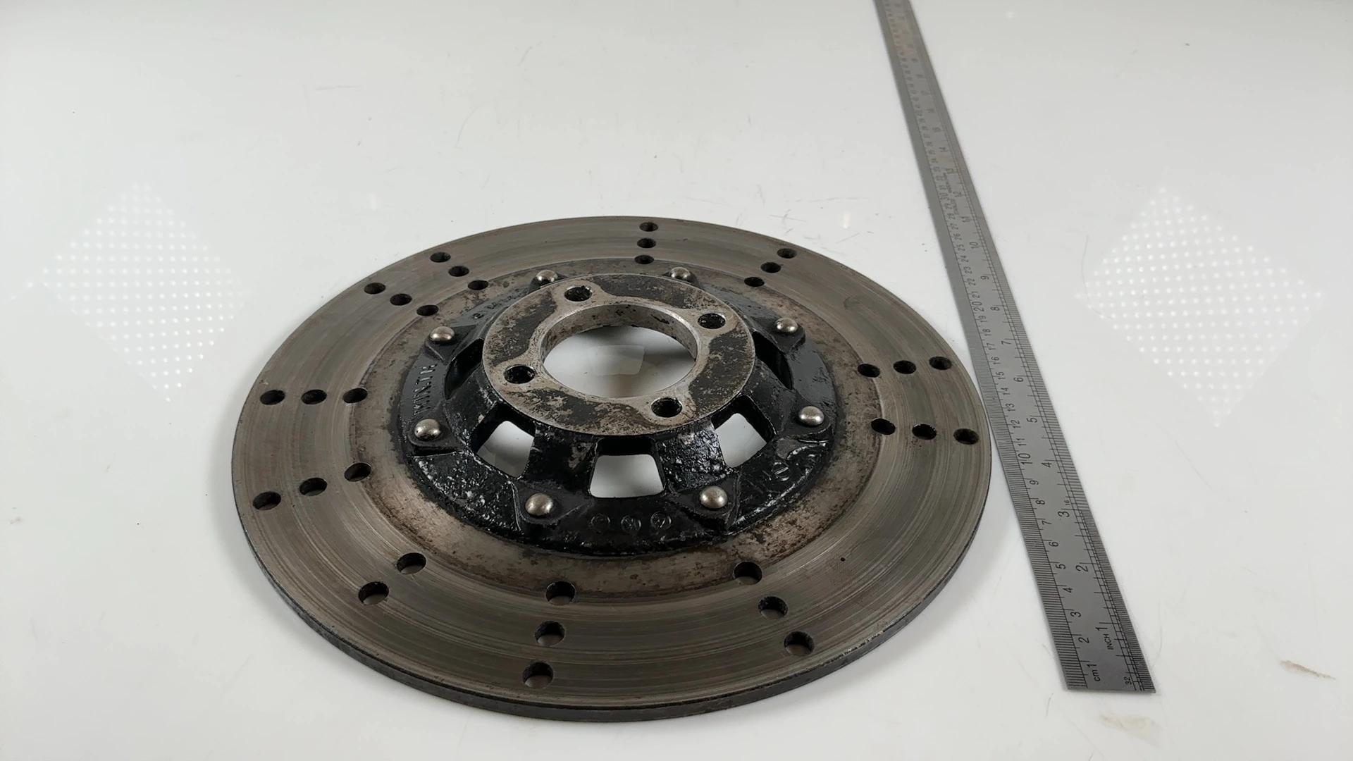 Kawasaki Z250FT KZ250A 250cc Rear Brake Disc Rotor 1979-1980 OEM 41080-1013 - Image 3