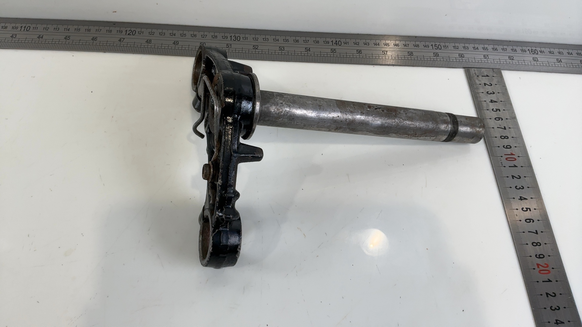 Yamaha RX100 36L 100CC Lower Fork Bridge Triple Tree Yoke 1985-1990 1V1-23340-02 - Image 5