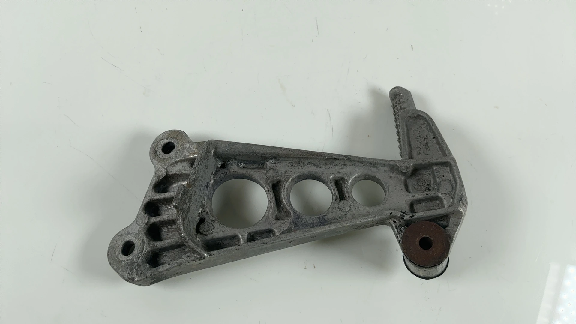 Honda CB-1 CB400F 400cc Right Rear Footrest Bracket 1989-1992 OEM  50710-KAF-000 - Image 5