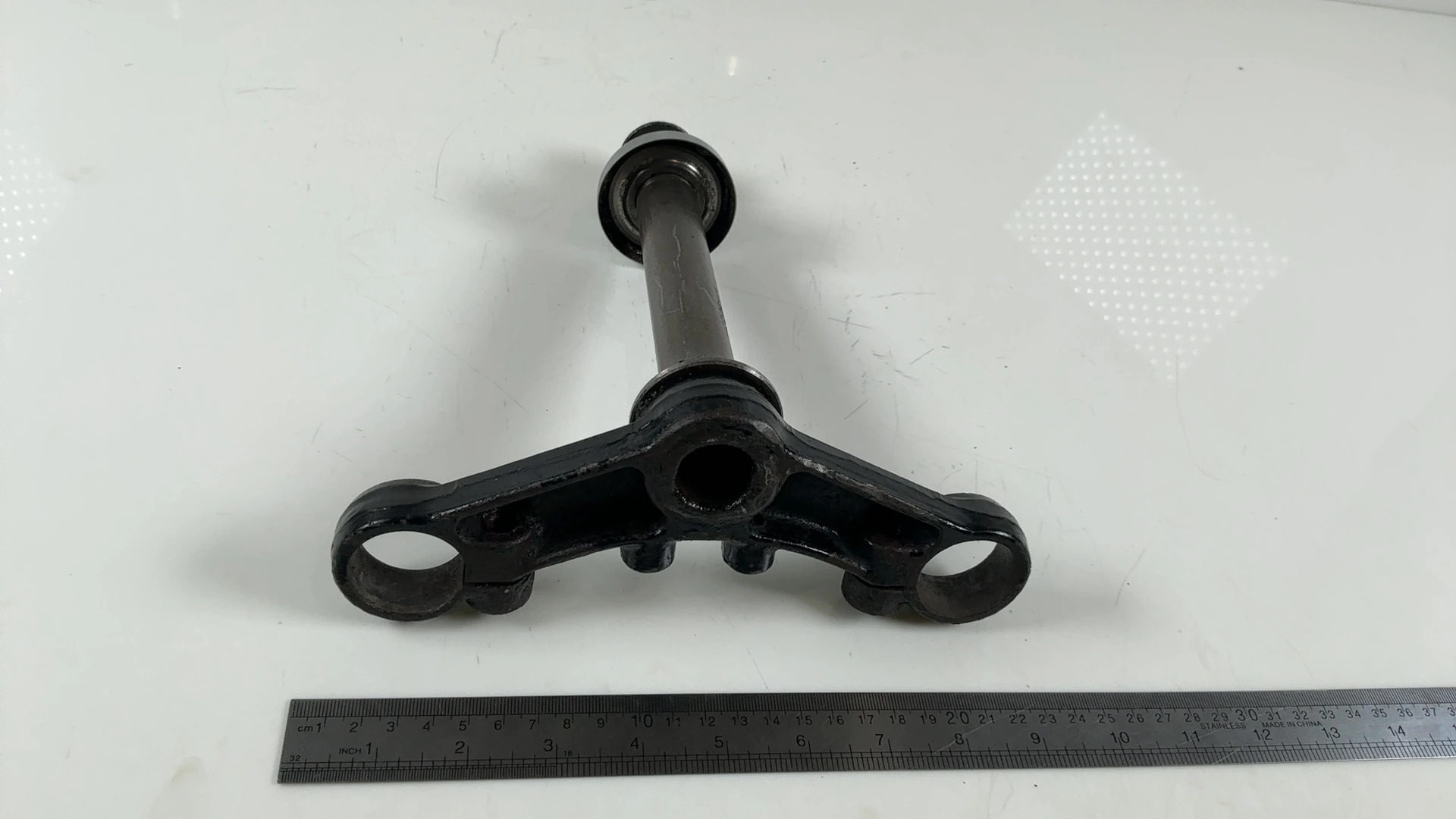 Yamaha RZ125 RD125 SRX250 125cc Lower Triple Tree 1982-1989 OEM 1GU-23340-00-33 - Image 5