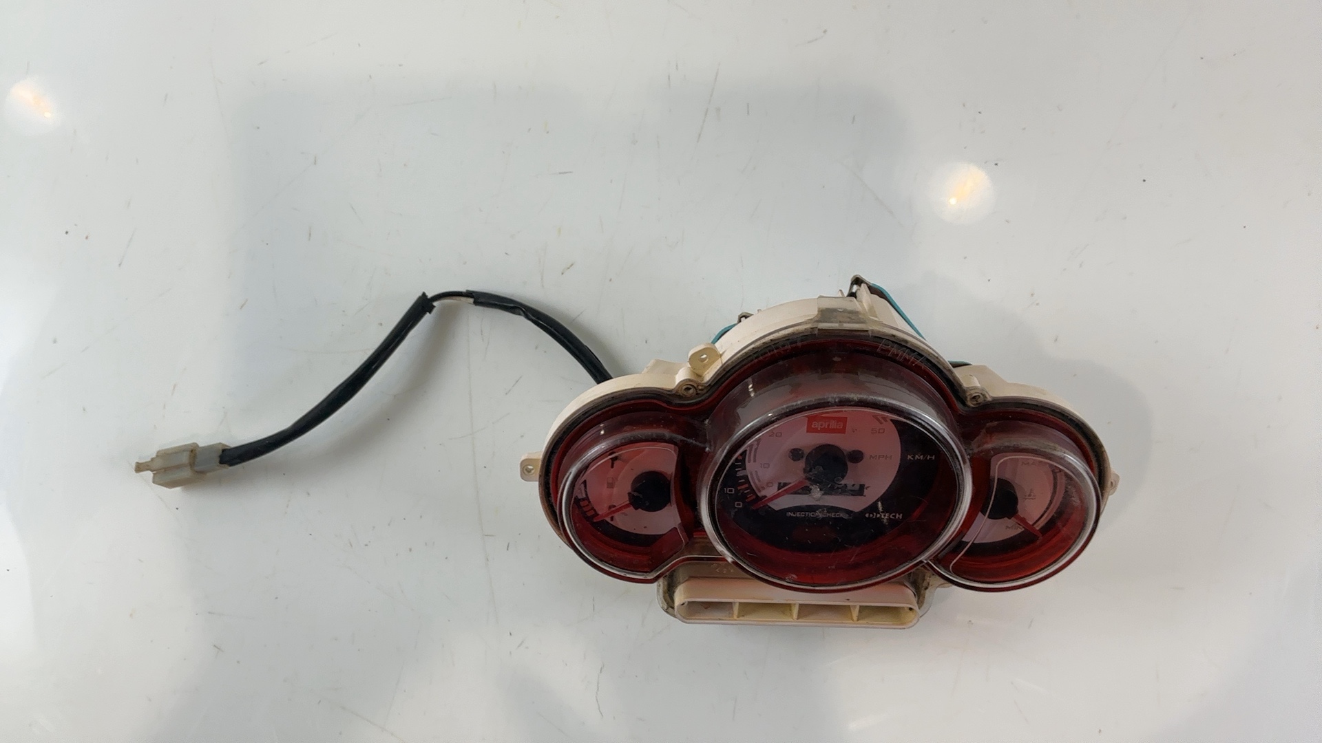 Aprilia SR50 Ditech 50CC Speedometer Gauge Instrument Cluster 2000-04 AP8224484 - Image 7