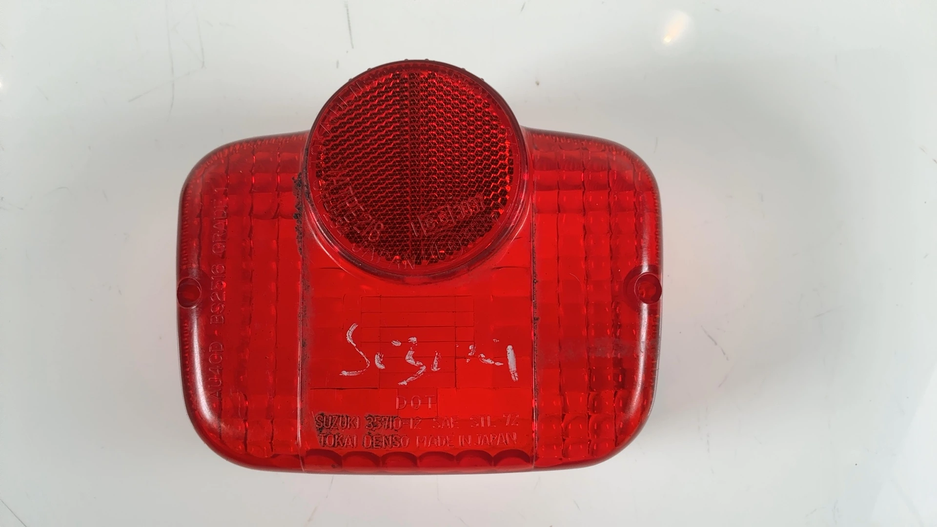 Suzuki RV125 Tracker 125CC Tail Light Lens 1972-1982 OEM 35712-27630 - Image 13