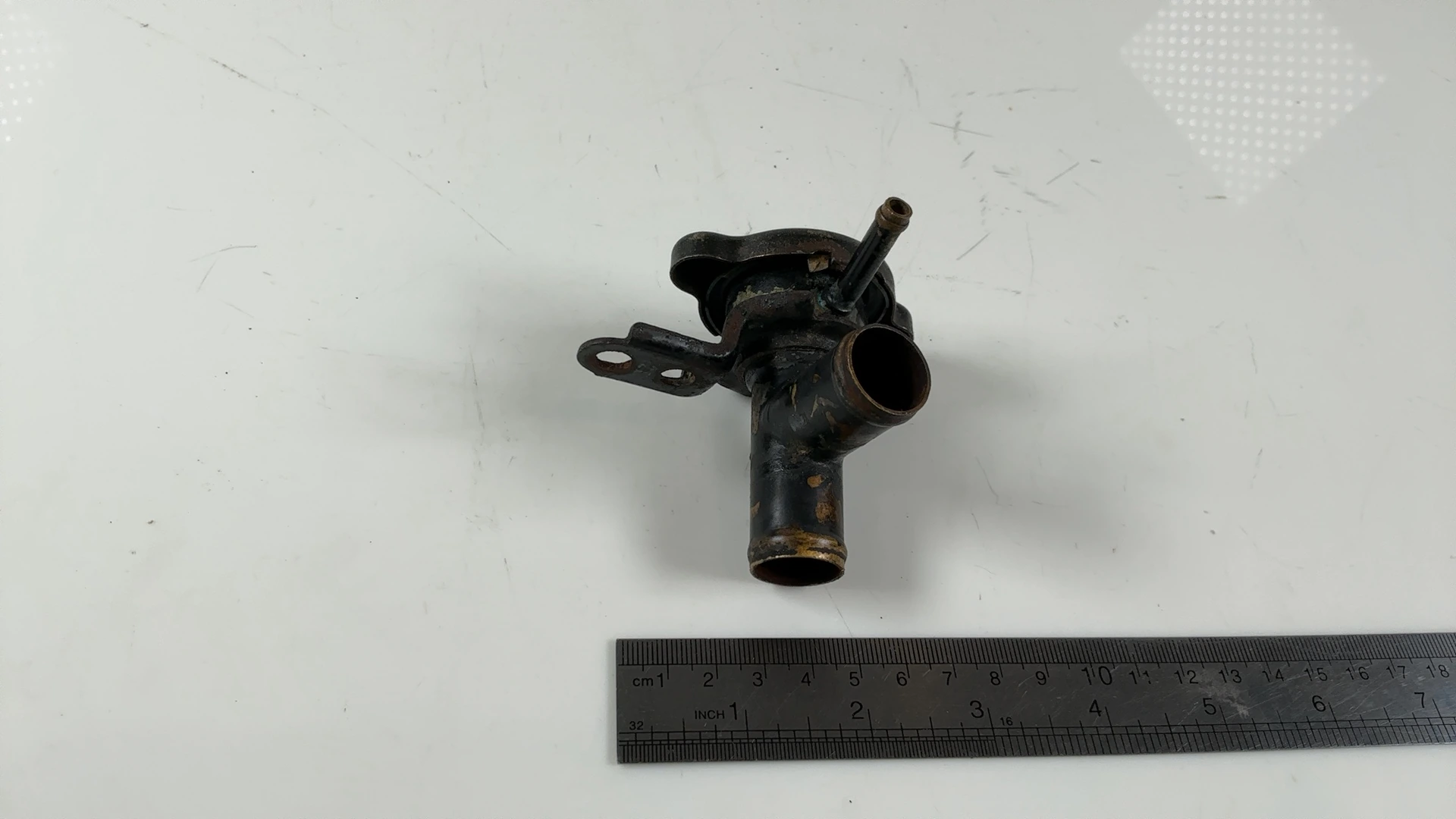 Kawasaki Ninja 600 ZX600A 600cc Coolant Radiator Filler Neck 1985 OEM 14075-1061 - Image 5
