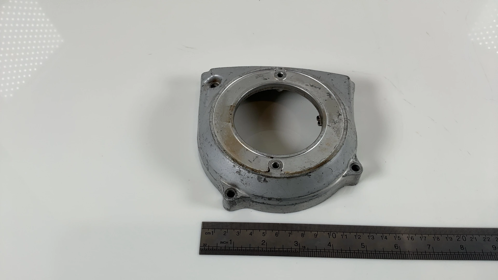 Honda CB125S SL125 125cc Left Engine Generator Cover 1970-1976 OEM 11341-324-000 - Image 2