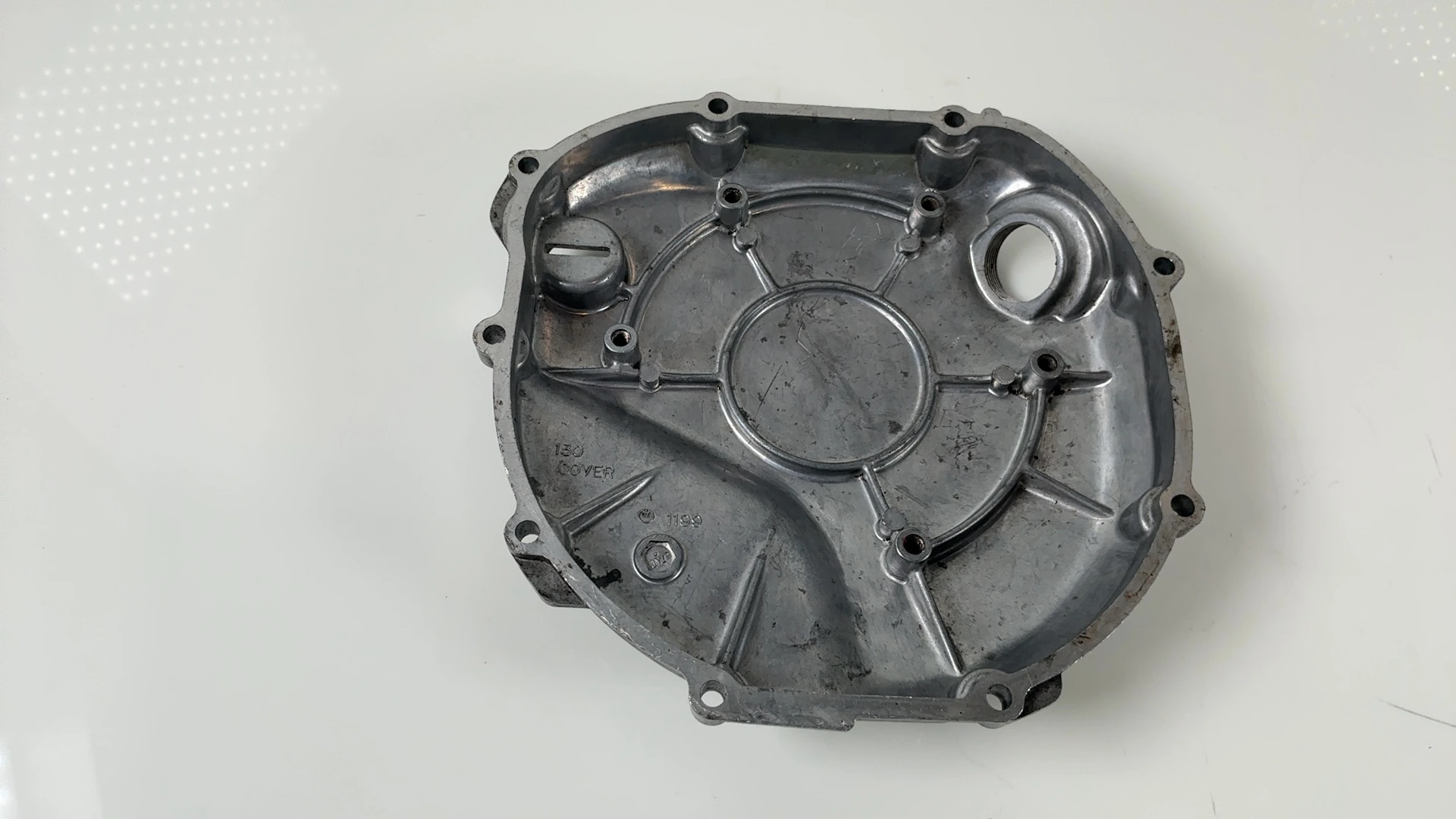 Kawasaki Zephyr ZR1100 1100cc Clutch Cover 1992-1997 OEM 14032-1424 - Image 5