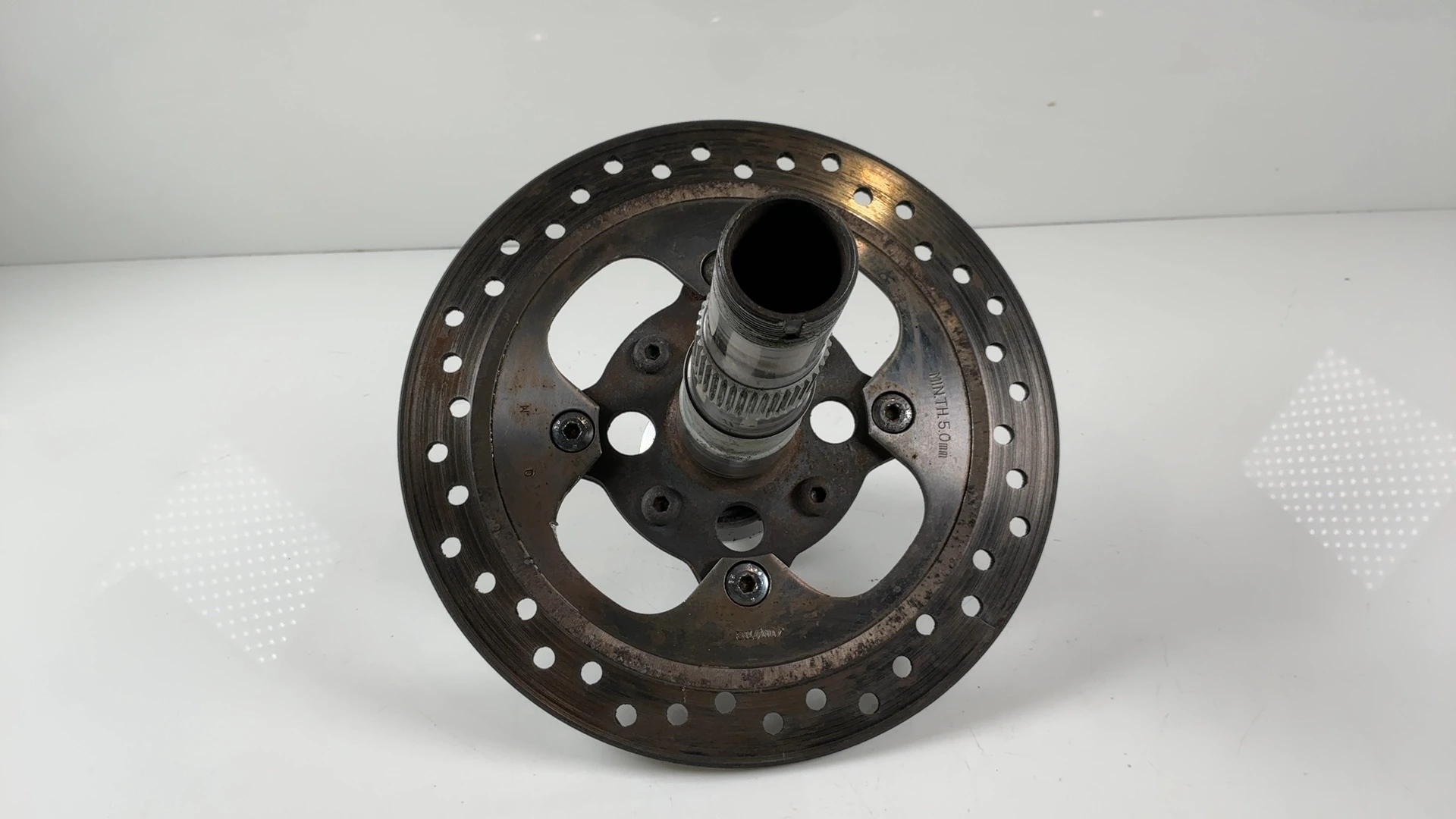 Triumph Sprint ST 1050 1050CC Rear Wheel Axle Spindle Disc 2005-10 OEM T2012299