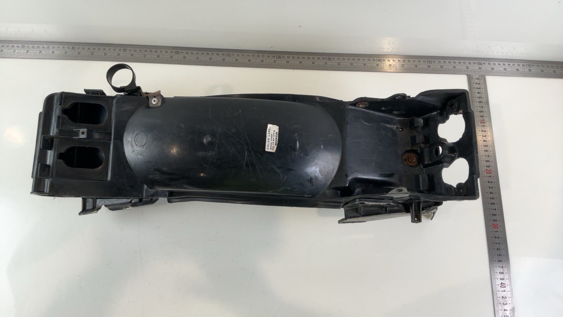 Honda VF400F NC13 399cc Rear Inner Fender Mudguard 1982 1983 OEM 80105-KE7-000 - Image 3