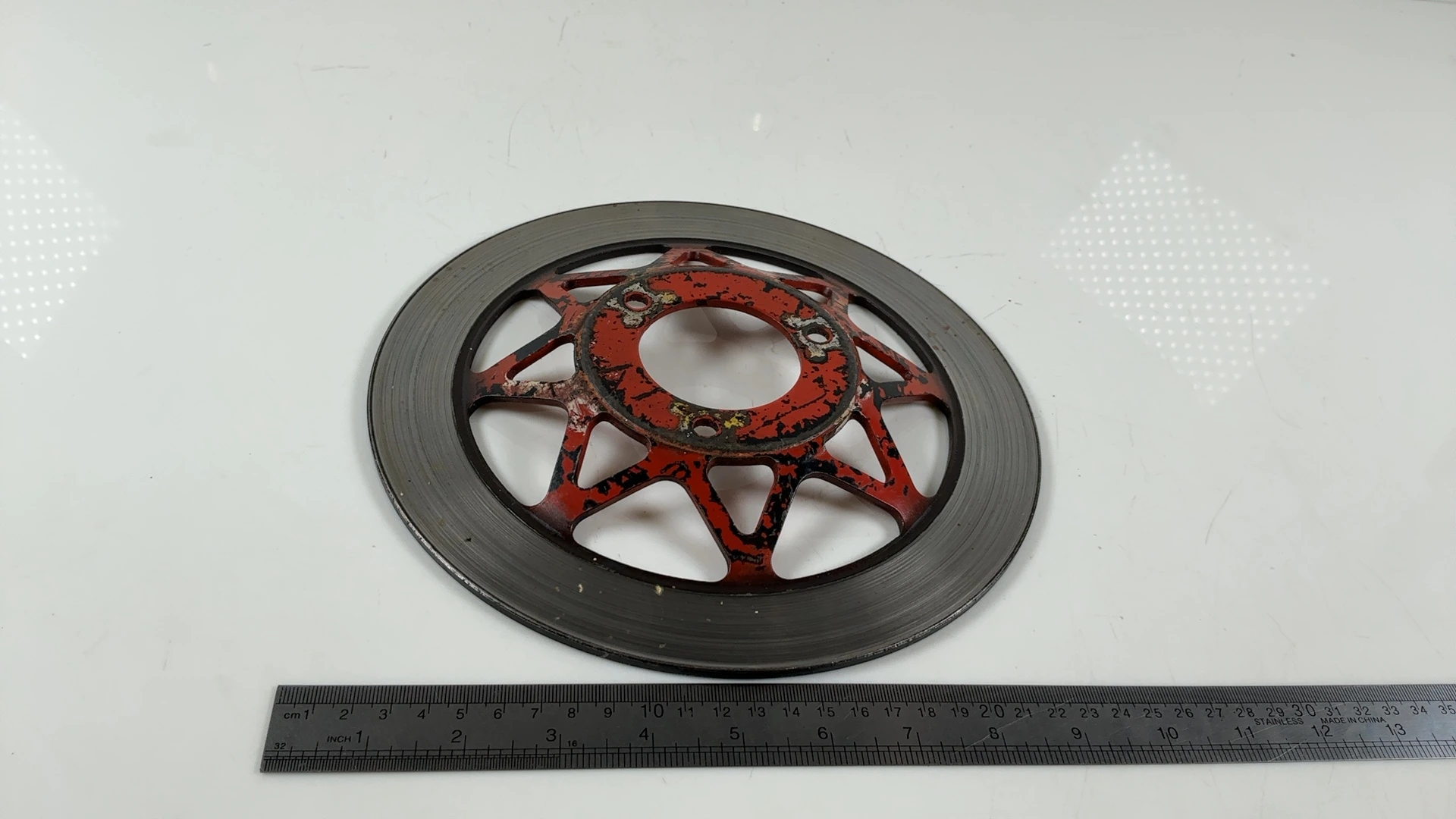 Honda MBX125F JC10 125cc Front Brake Disc Plate Rotor 1984-85 OEM 45121-KK4-000 - Image 5