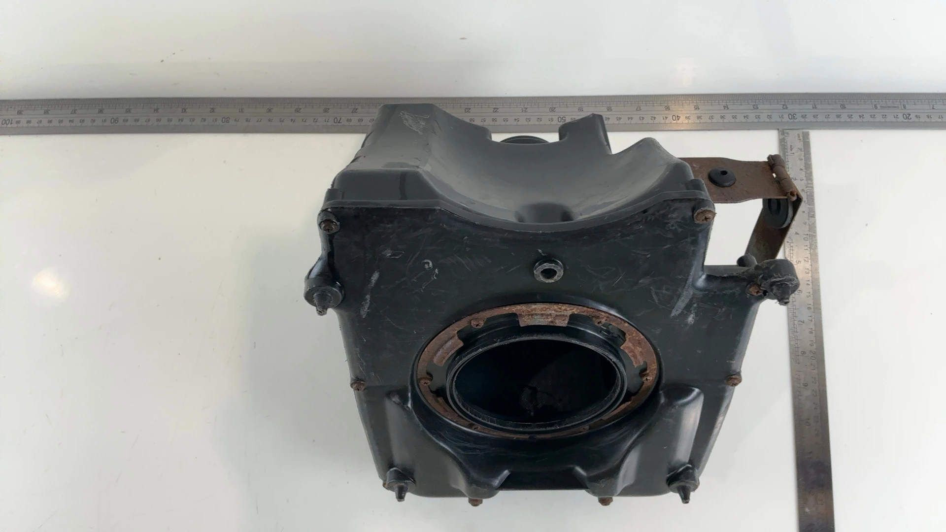 Honda CX500 CX500C CX500D 500cc Air Filter Box 1978-1983 OEM 17210-415-000 - Image 3