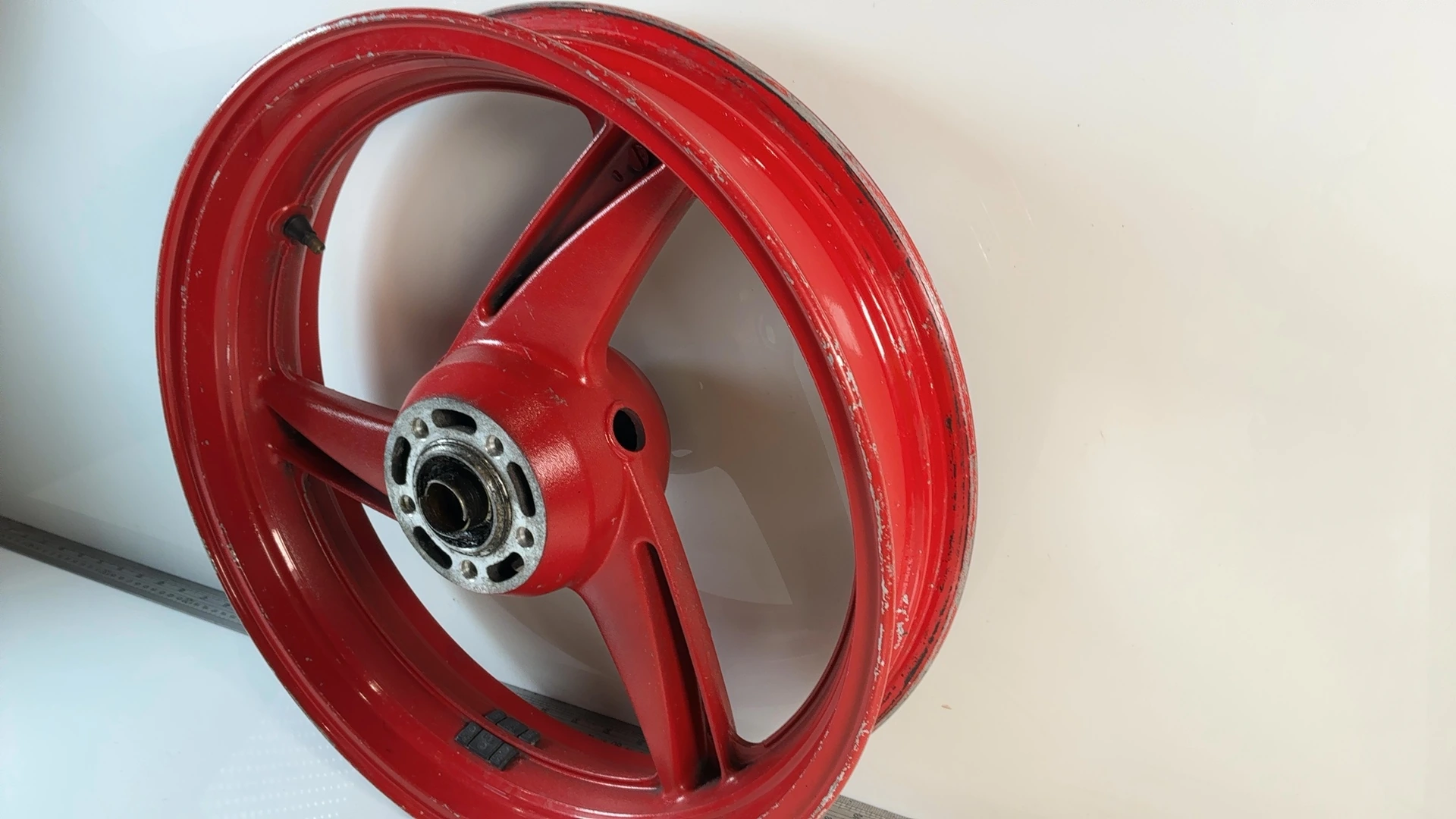 Kawasaki ZZR600 ZX600E 600cc Front Wheel Rim 1993-2004 OEM 41073-1467 F1301 - Image 5