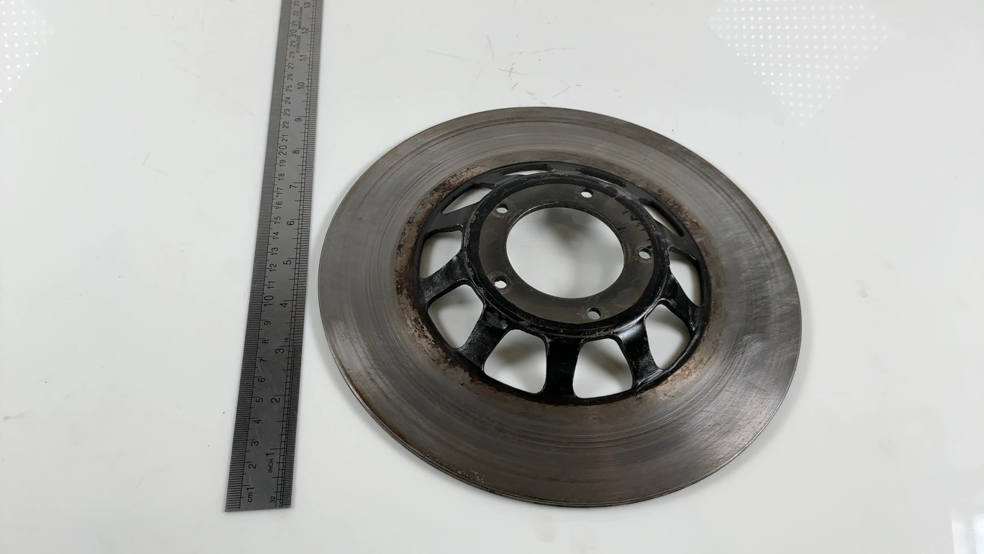 Honda CB125T CB125 125cc Front Brake Disc Rotor 1986-1997 OEM 45251-KC1-730 - Image 4