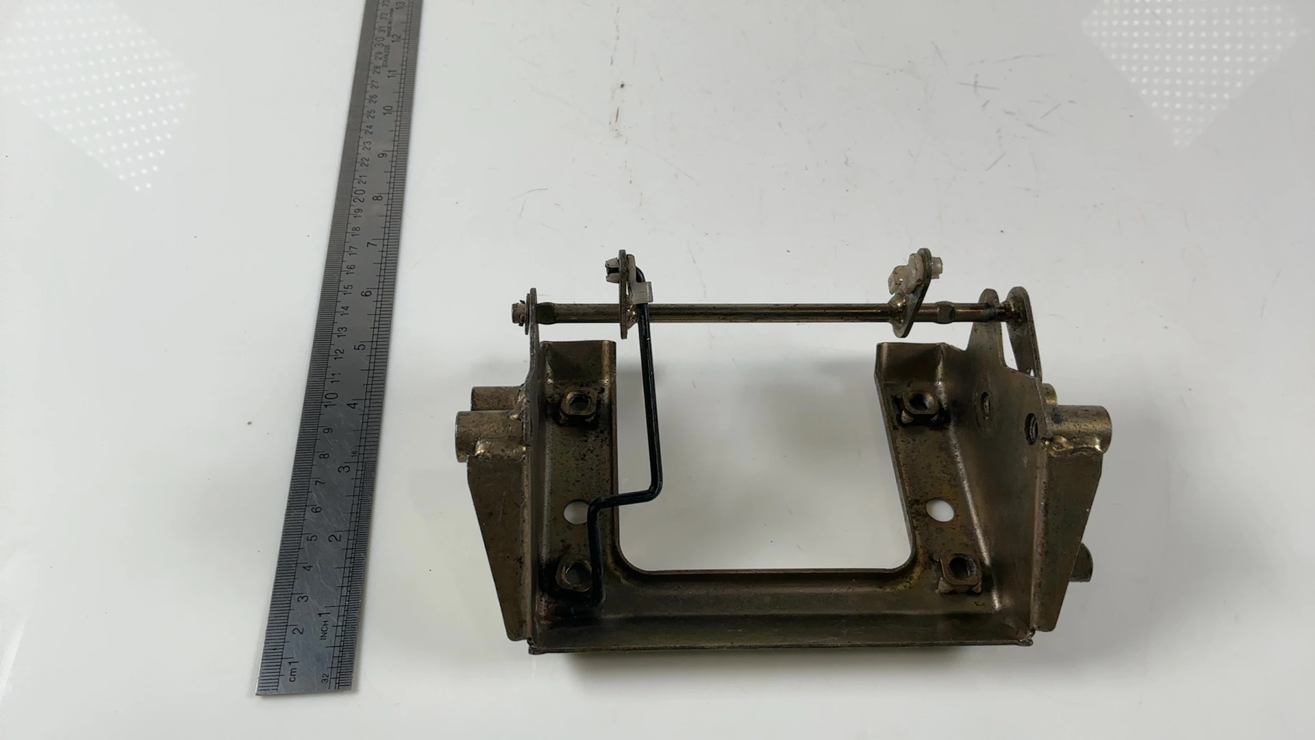 Kawasaki Ninja GPZ1000RX ZXT00A 1000cc Seat Lock Bracket 1986-87 OEM 32074-1051 - Image 4