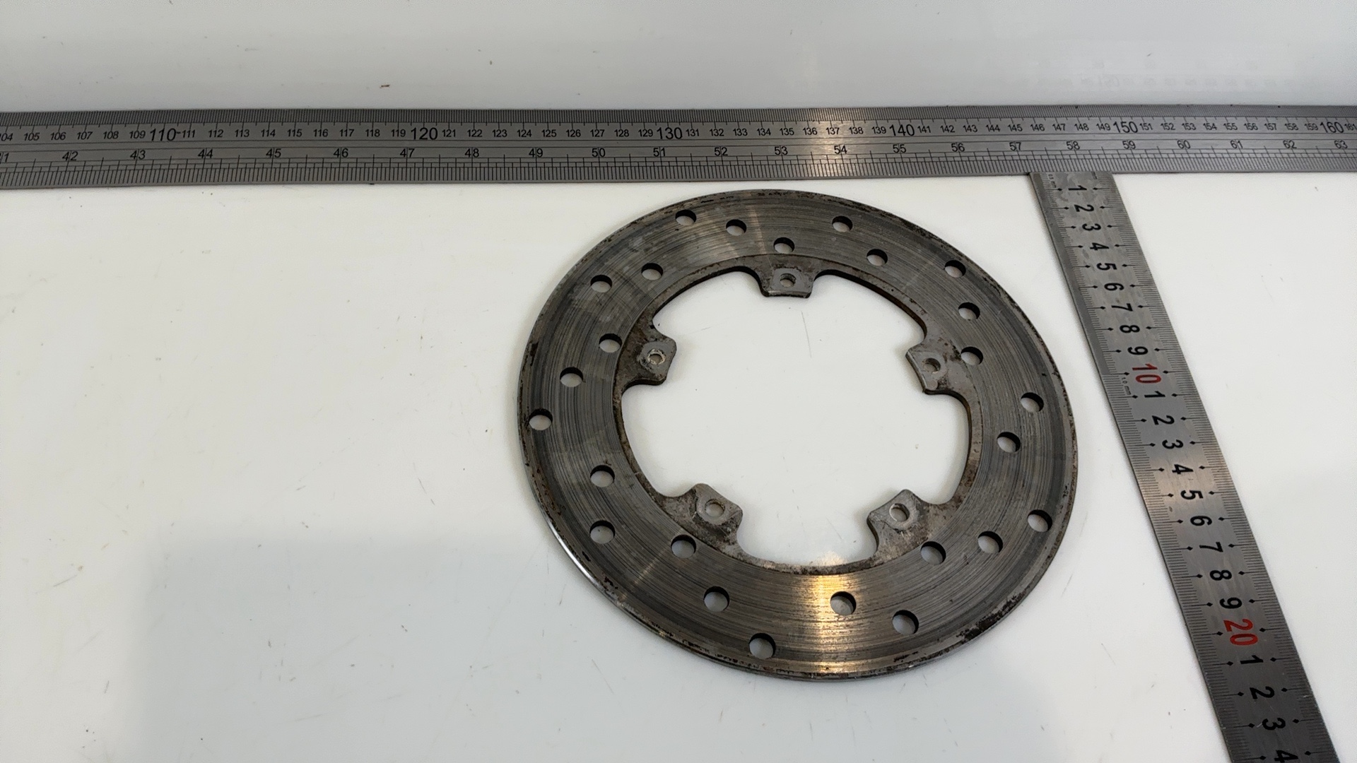 Piaggio Vespa LX 150 ie 150cc Front Brake Disc Rotor 2009-2014 OEM 56395R - Image 4