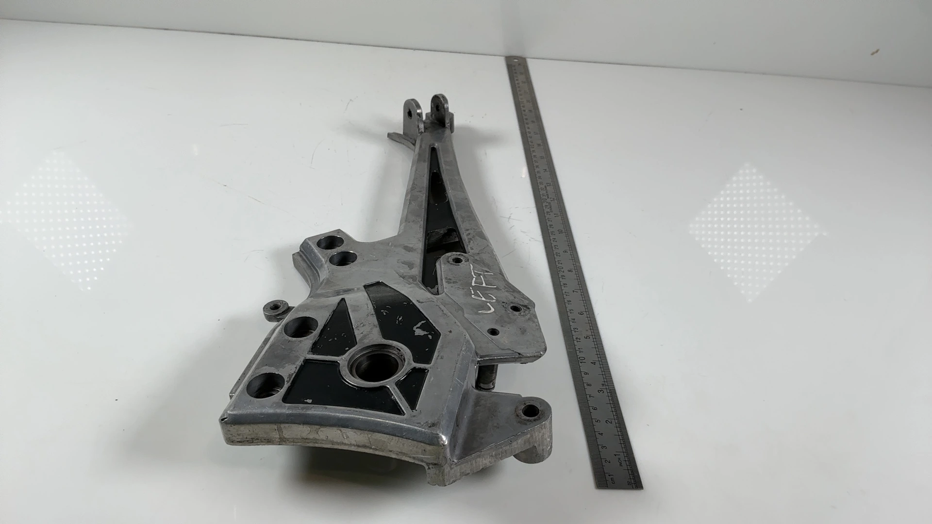 Kawasaki Ninja GPZ900R ZX900A 908cc Left Footrest Bracket 1984-89 OEM 35011-1214 - Image 3