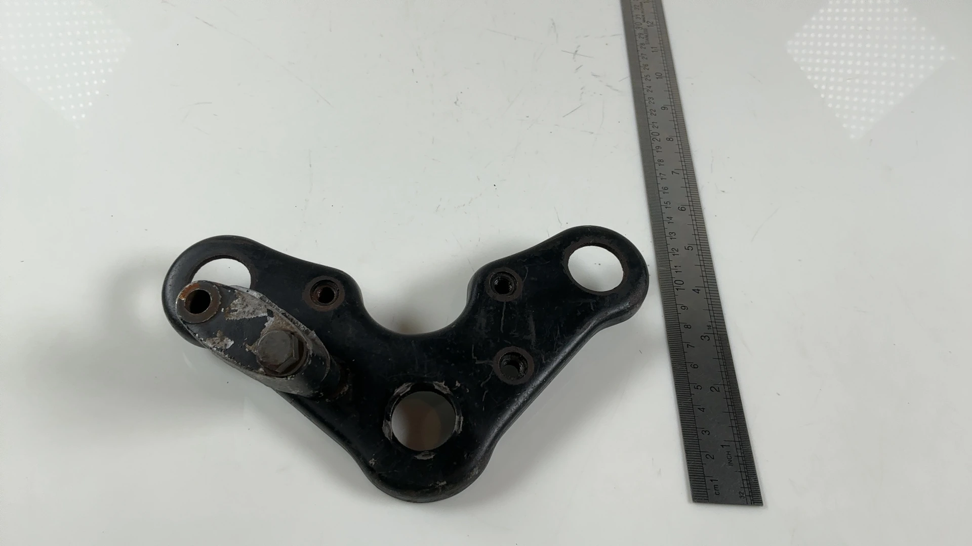 Suzuki GT50 K50 50cc Upper Fork Bridge Yoke 1977-1978 OEM 53230-24600 - Image 3