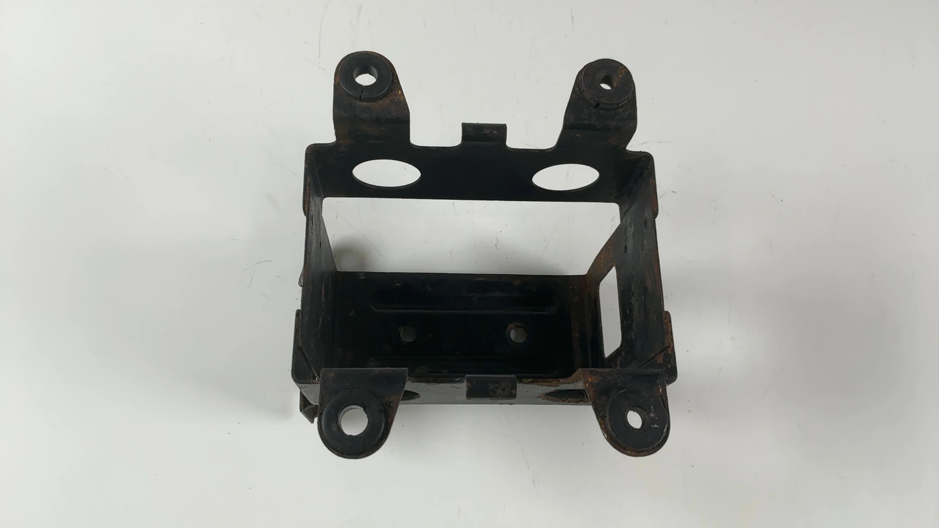 Kawasaki Z250FT KZ250A 250cc Battery Box Case Bracket 1979-1982 OEM 32097-1021 - Image 6