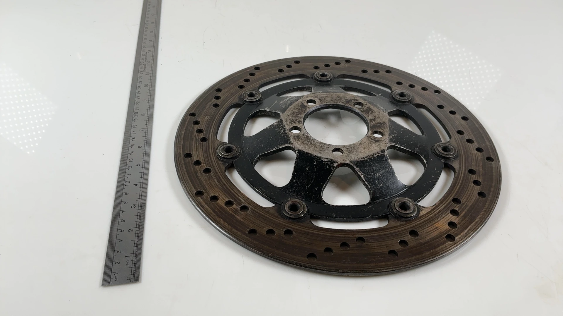 Suzuki GSXR 1100 GSX-R1100 1100cc Front Brake Disc Rotor 1986-88 OEM 59210-06B01 - Image 4