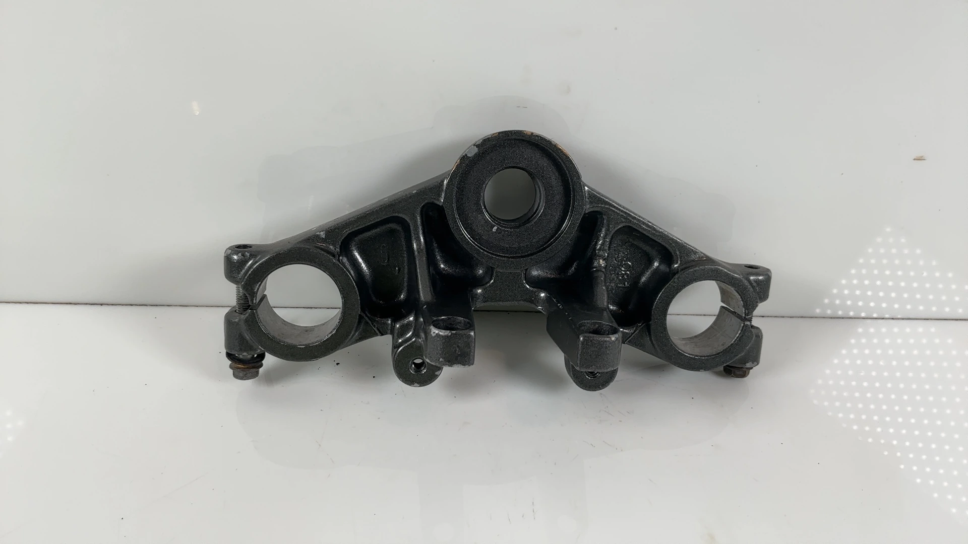 Honda NSR 125 JC22 125cc Upper Fork Bridge Yoke 1988-2001 OEM 53230-KY4-900 - Image 2