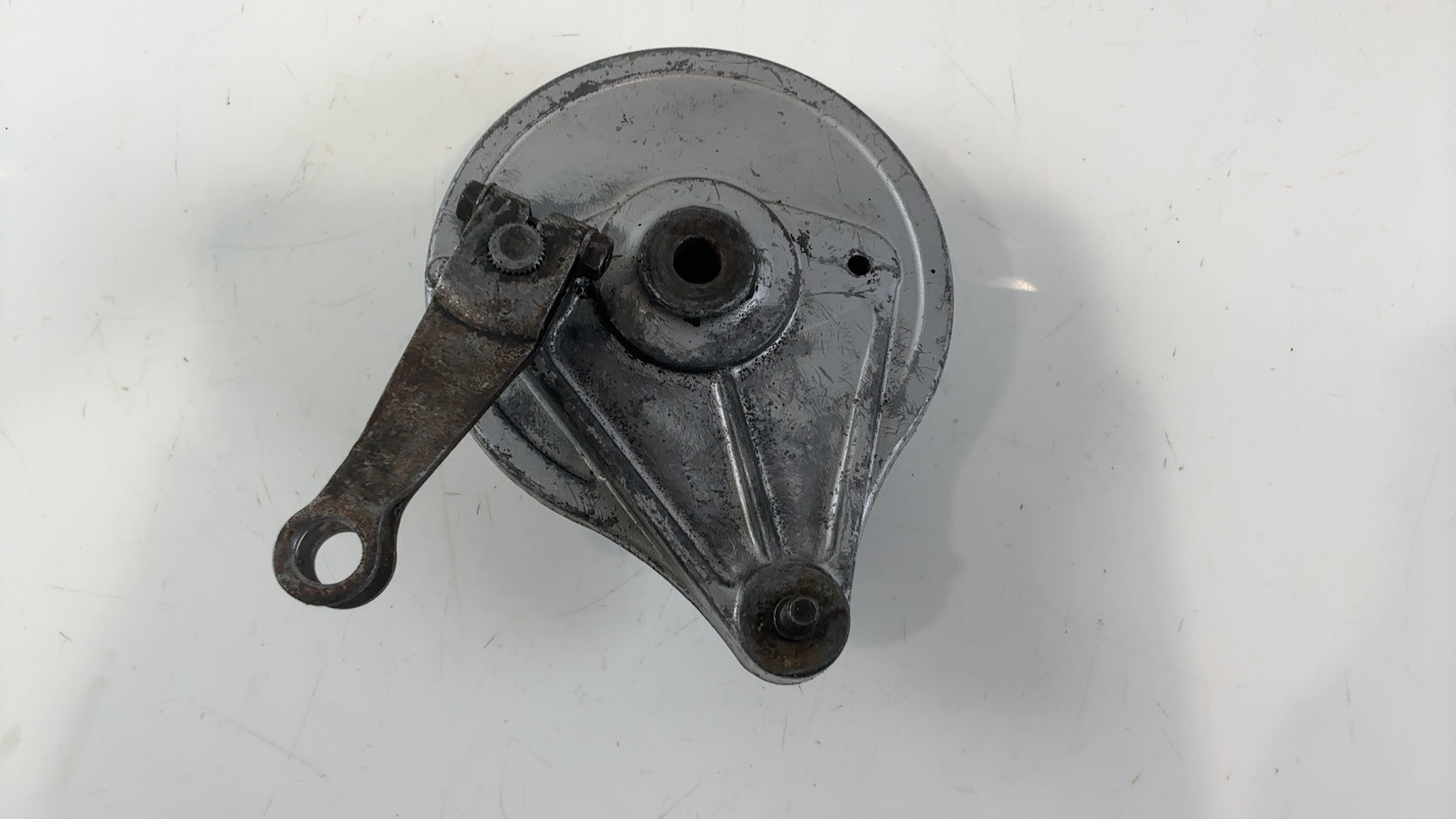 Honda XL125 XL 125cc Rear Brake Plate Panel 1974-1985 OEM 43100-365-670 - Image 6
