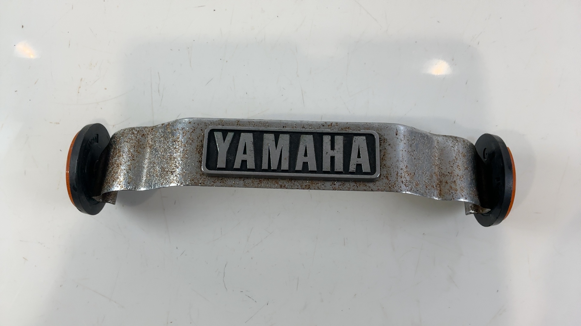 Yamaha XS750 Special 750cc Front Fork Emblem Cover 1976-1981 OEM 1J7-23122-00-00 - Image 2