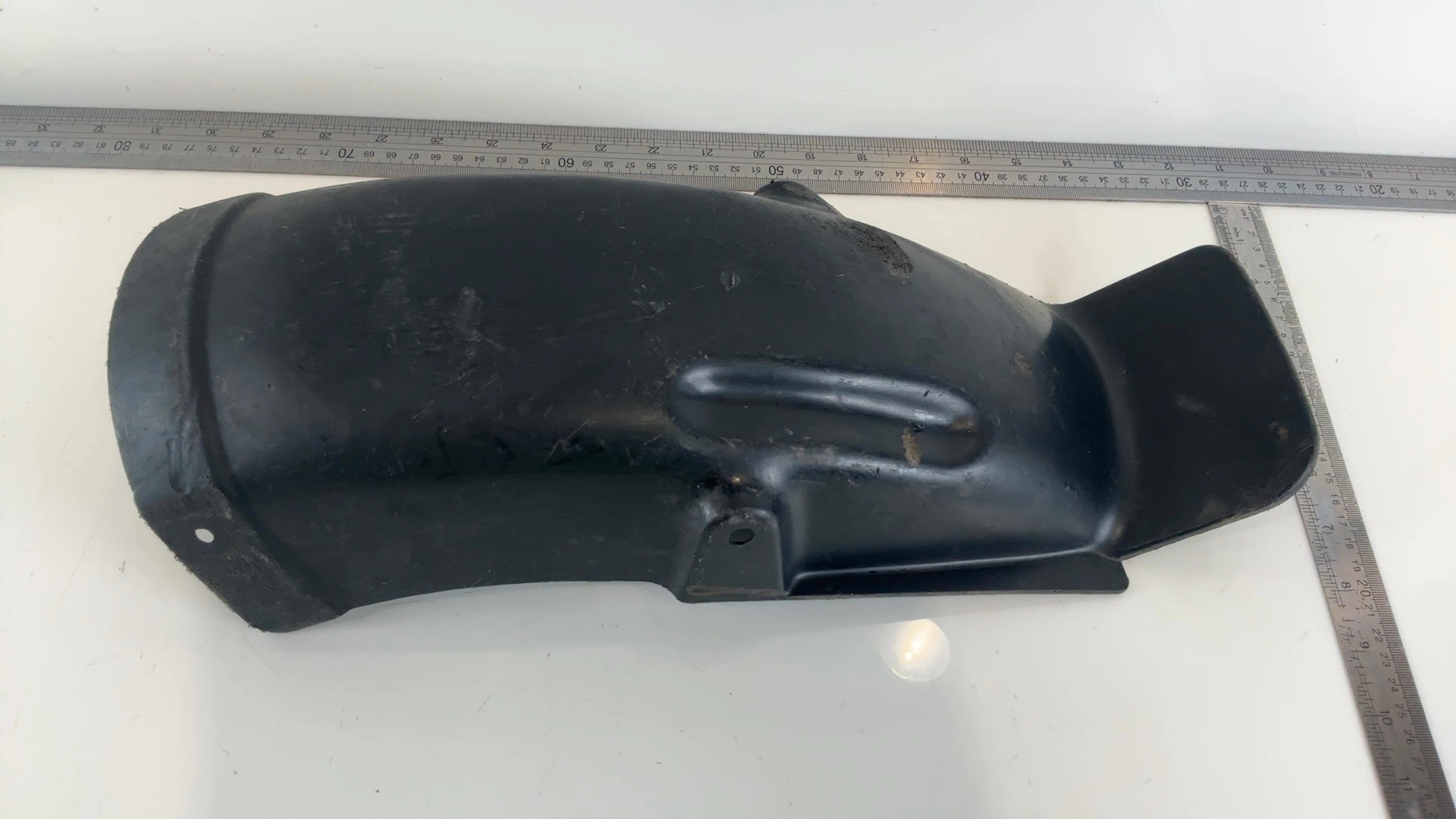 Suzuki TS100 TS100ER 100CC Rear Inner Fender Mud Guard 1980 1981 OEM 63112-48500 - Image 3
