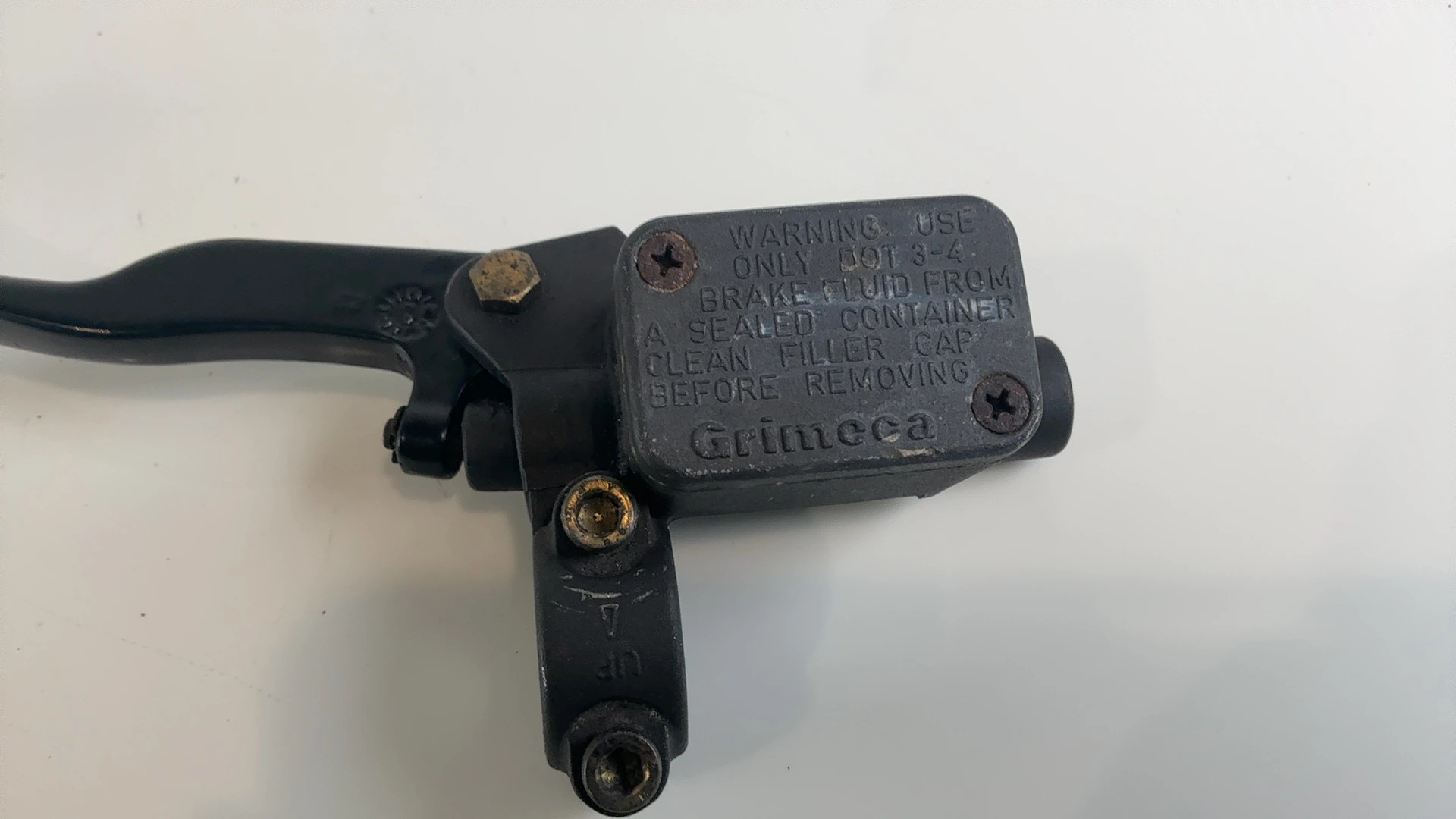 Aprilia SR 50 LC 50cc Left Rear Brake Master Cylinder 1992-2021 OEM AP8213260 - Image 3