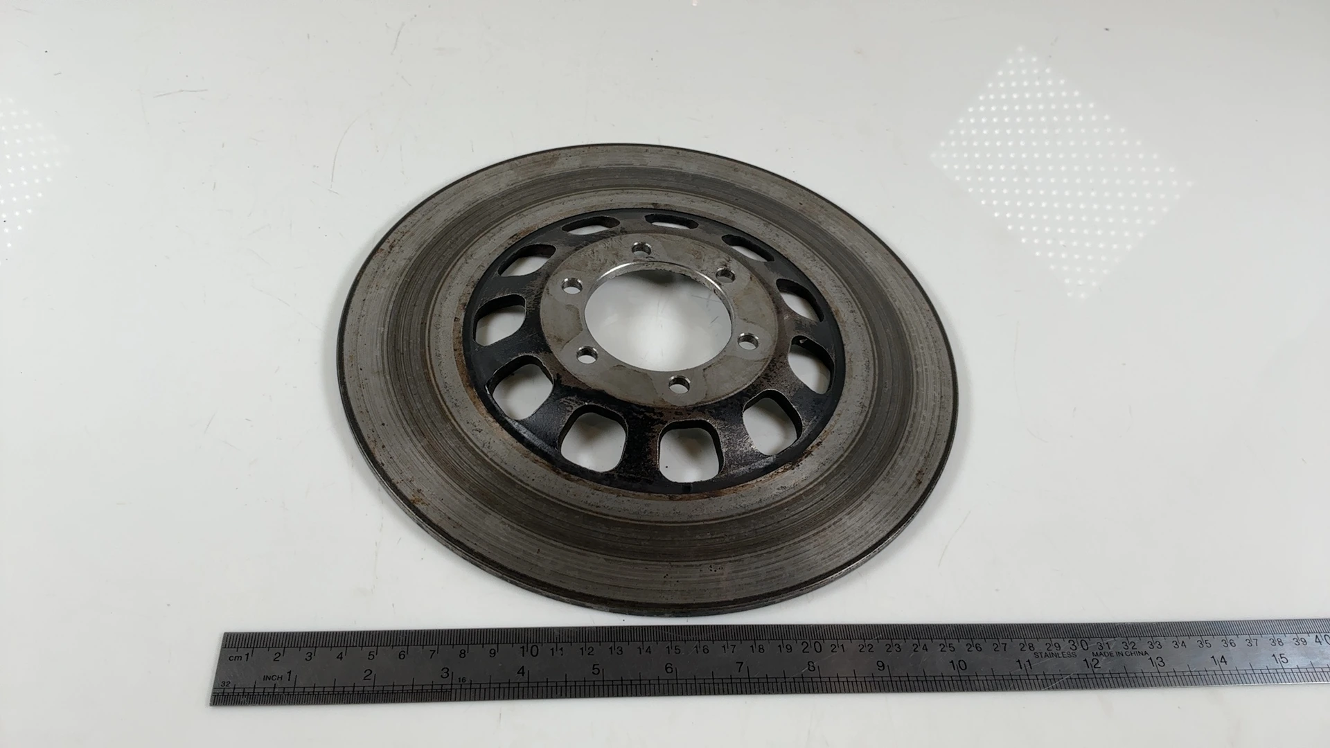 Yamaha XS500 XS 500 500cc Rear Brake Rotor Disc 1977-1979 OEM 1J3-25831-50-00 - Image 5