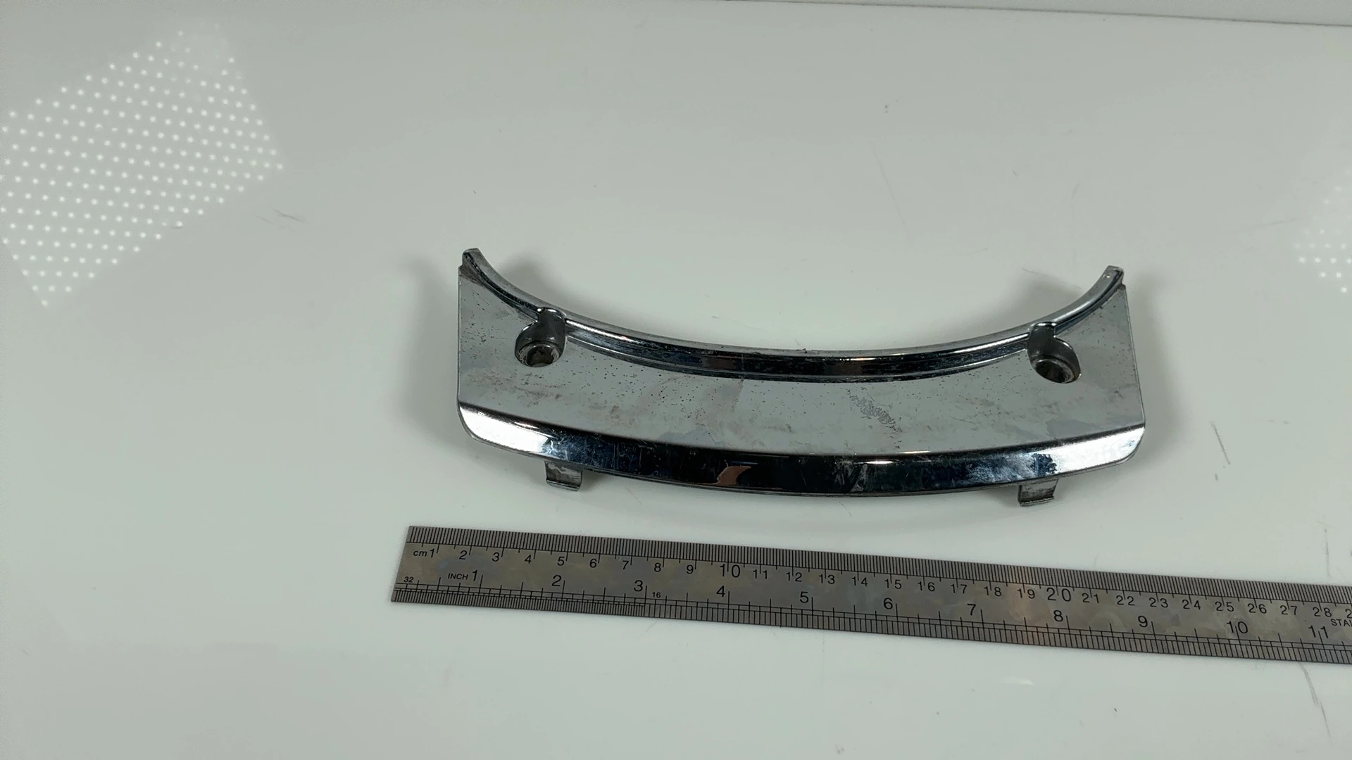 Peugeot Satelis 125CC Rear Fairing Chrome Trim Cowl Cover 2006-12 OEM 1176774000
