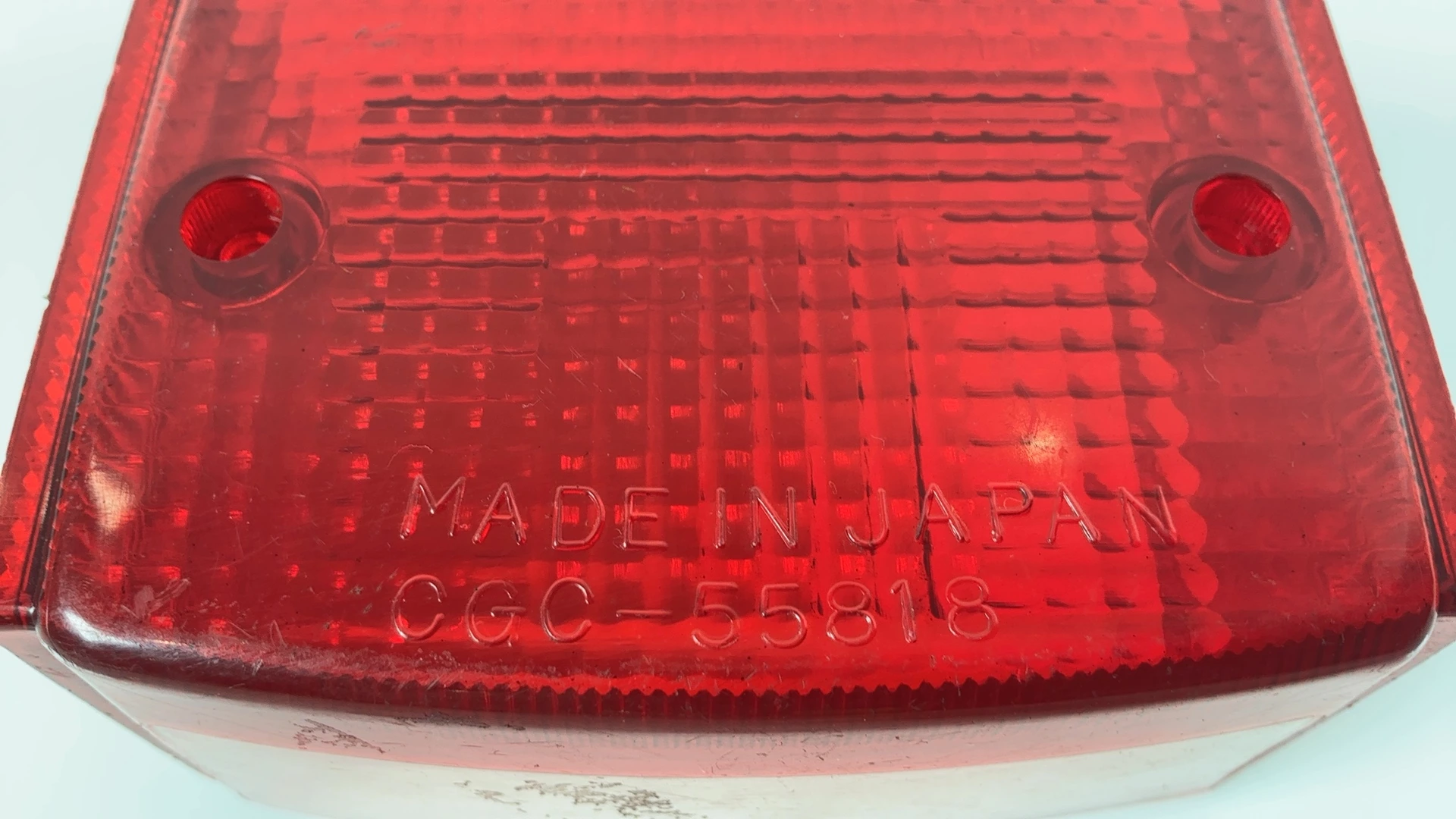 Suzuki SP100 SP125 SP200 Rear Brake Tail Light Lens 1980-1988 OEM 35712-48510 - Image 4