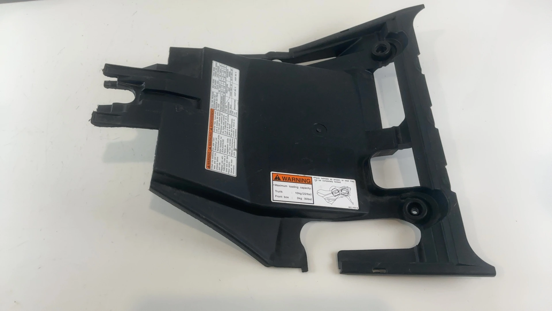 Suzuki Burgman AN400 400 CC Rear Inner Under Seat Panel 2003-06 OEM 92212-14G00