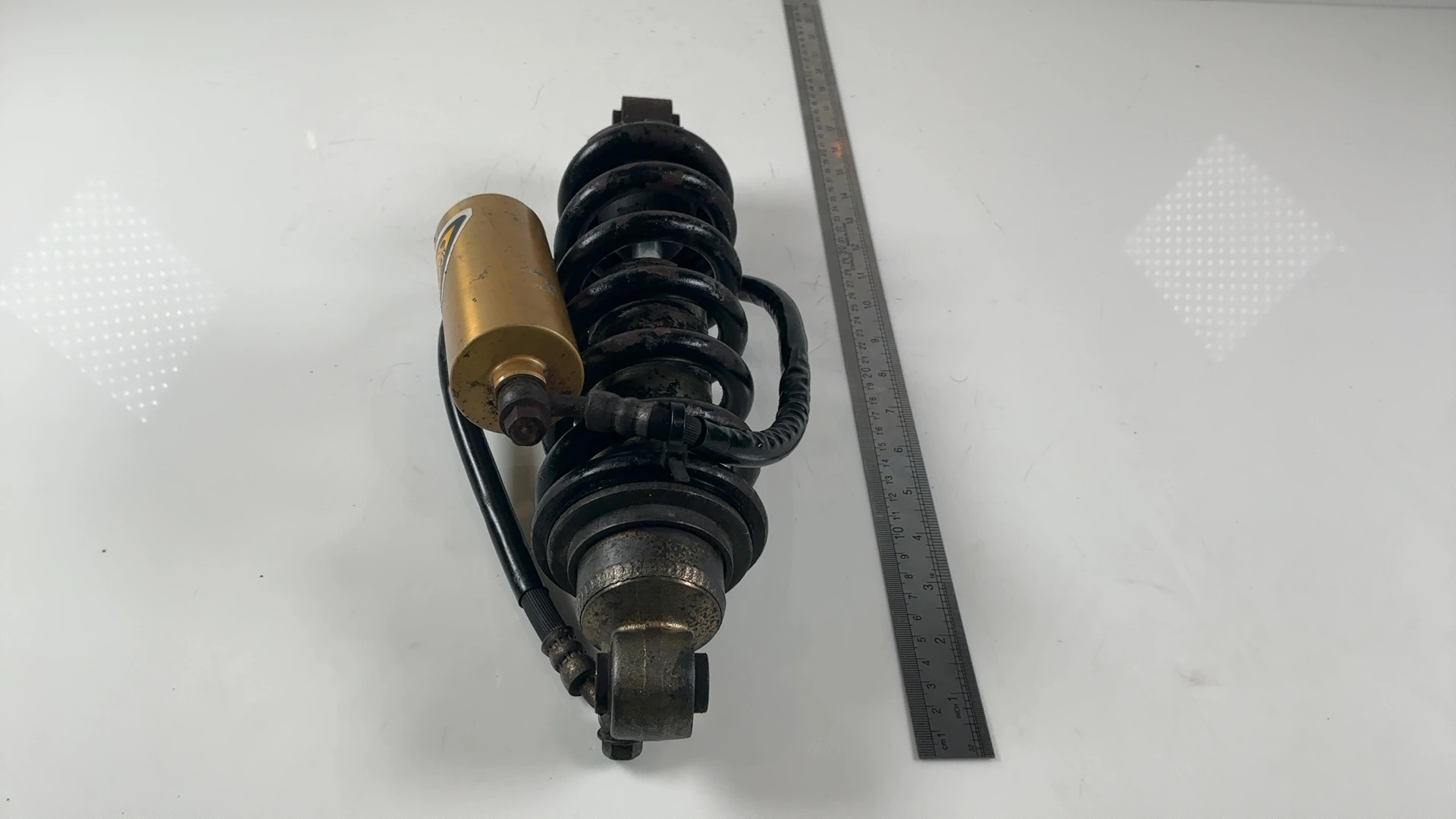 Yamaha XTZ Ténéré 3YF 660cc Rear Shock Absorber 1991-1993 OEM 3YF-W2210-00-33 - Image 3