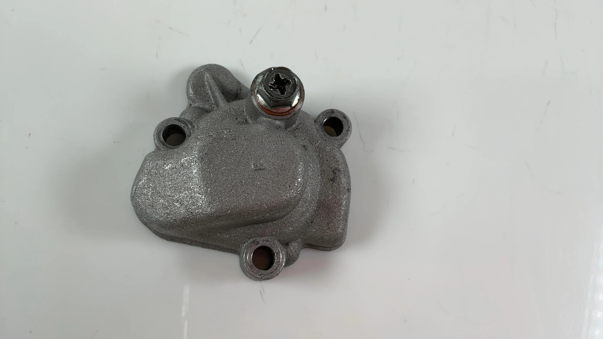 Yamaha DT125LC DT125 125cc Water Pump Cover 1985 1986 1987 OEM 10V-12422-00