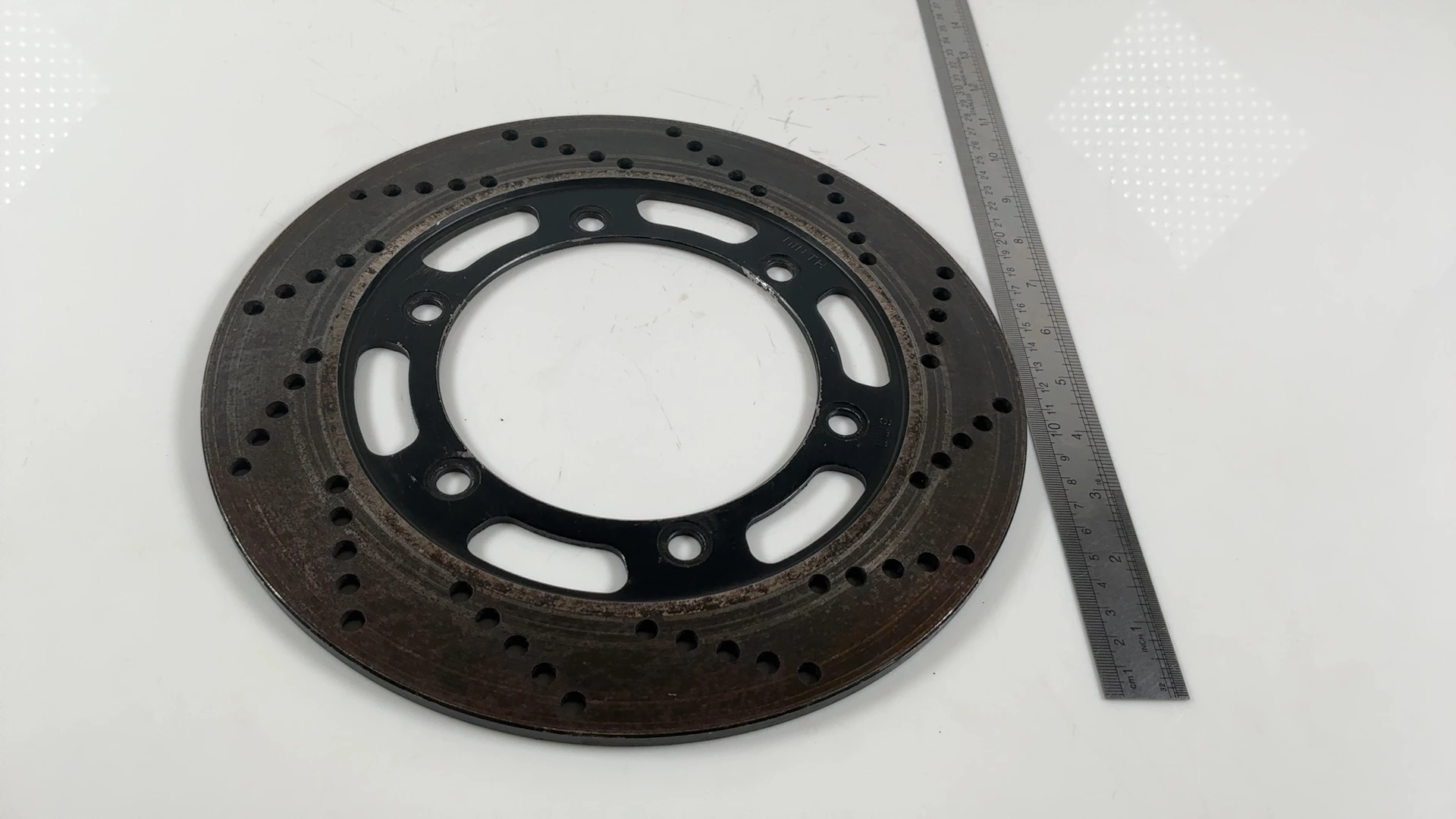 Suzuki GSX1100EF GV71C 1100cc Front Brake Disc Rotor 1984-1987 OEM 59221-49430 - Image 3