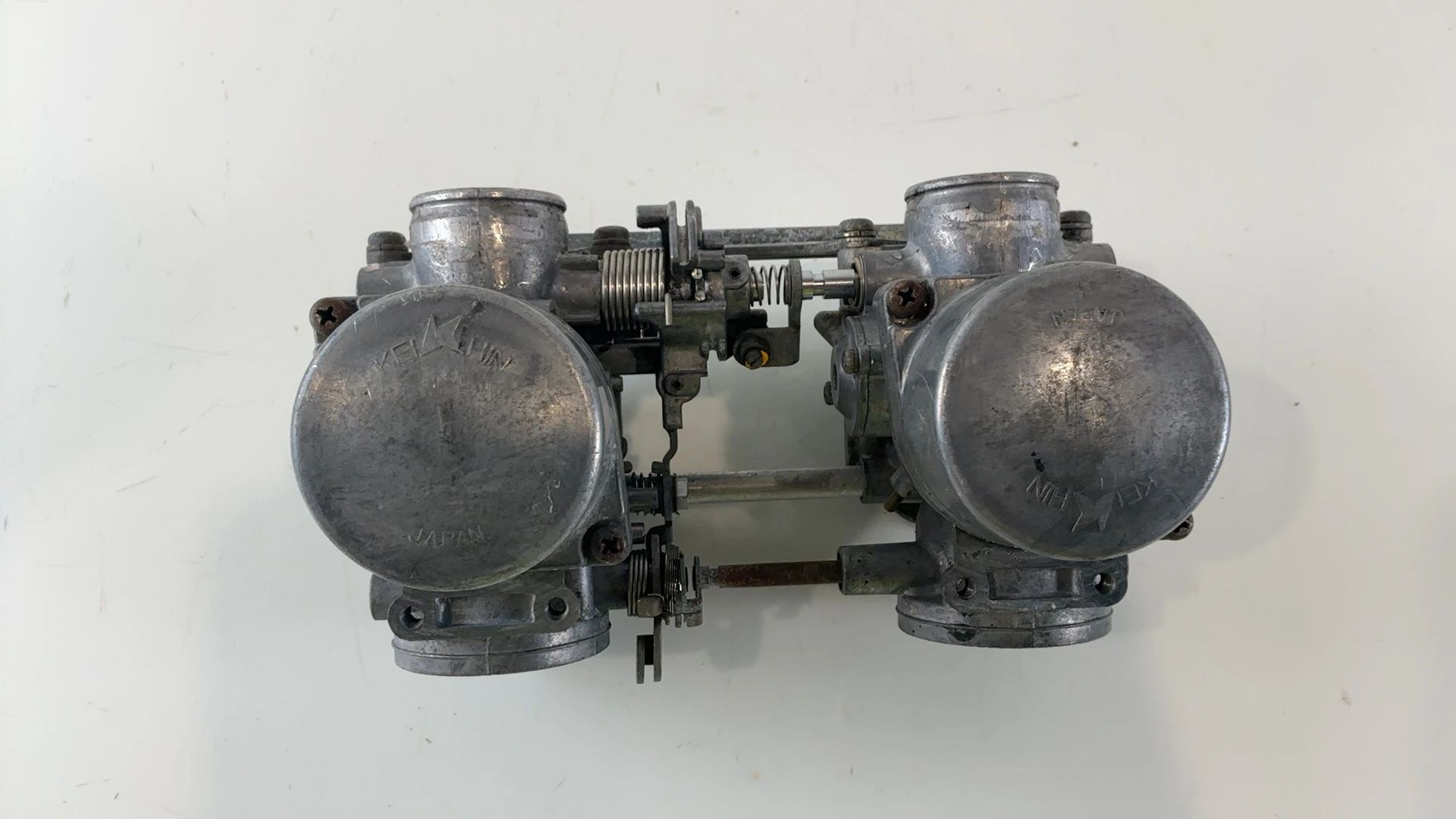 Honda CM400T CM400 400cc Dual Carburetor Assembly 1980-1981 OEM 16100-448-671 - Image 1
