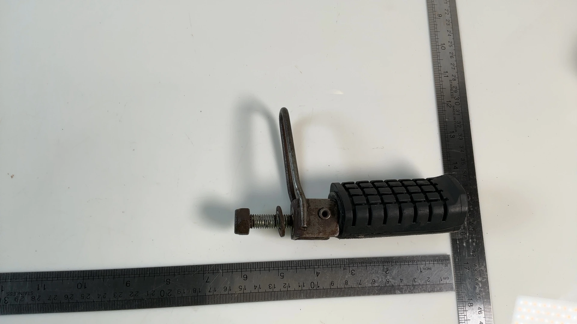 Aprilia Rally 50 50cc Left Rear Foot Rest Peg 1995-2004 OEM AP8146485 - Image 4